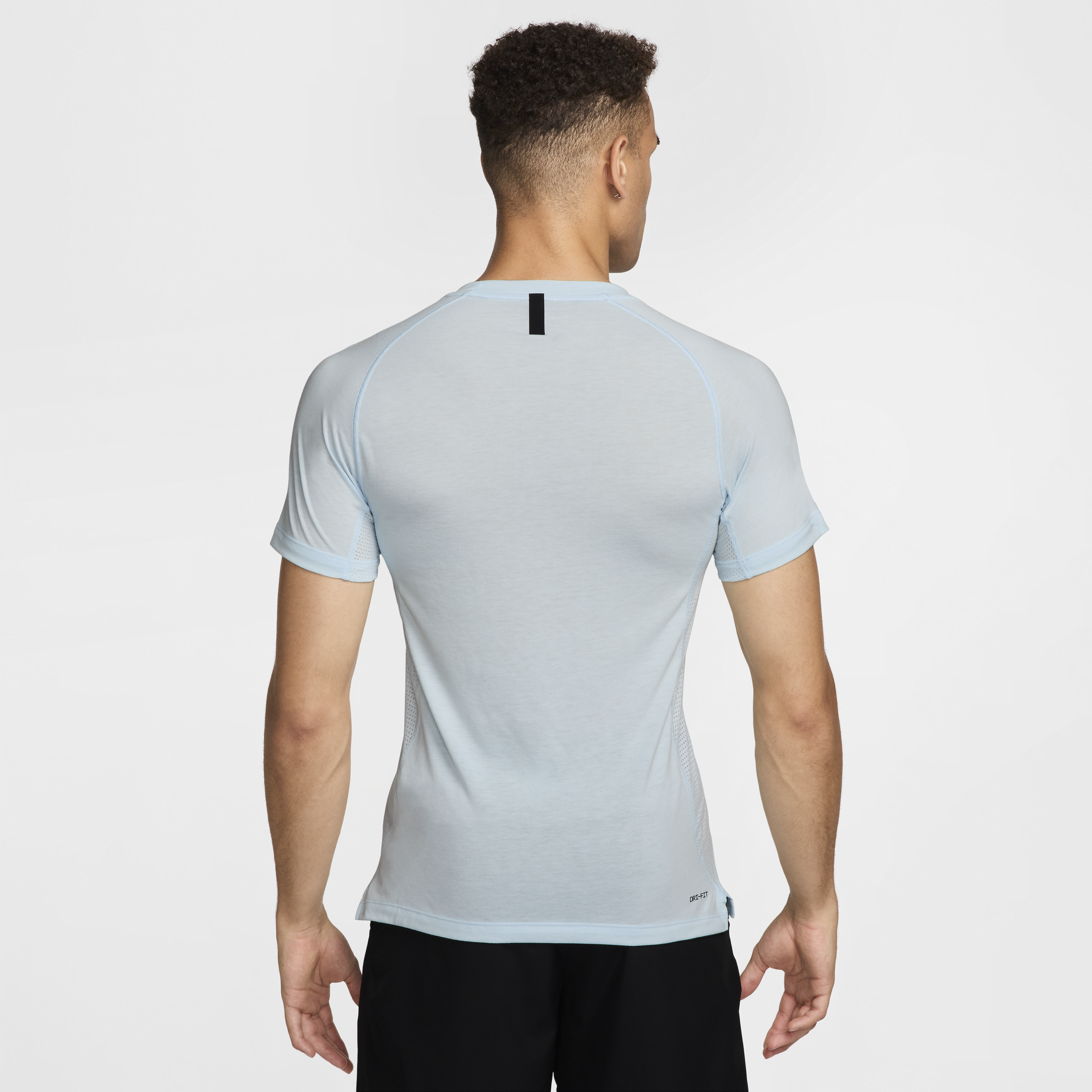 Haut de fitness à manches courtes Dri-FIT Nike Flex Rep pour homme - Bleu