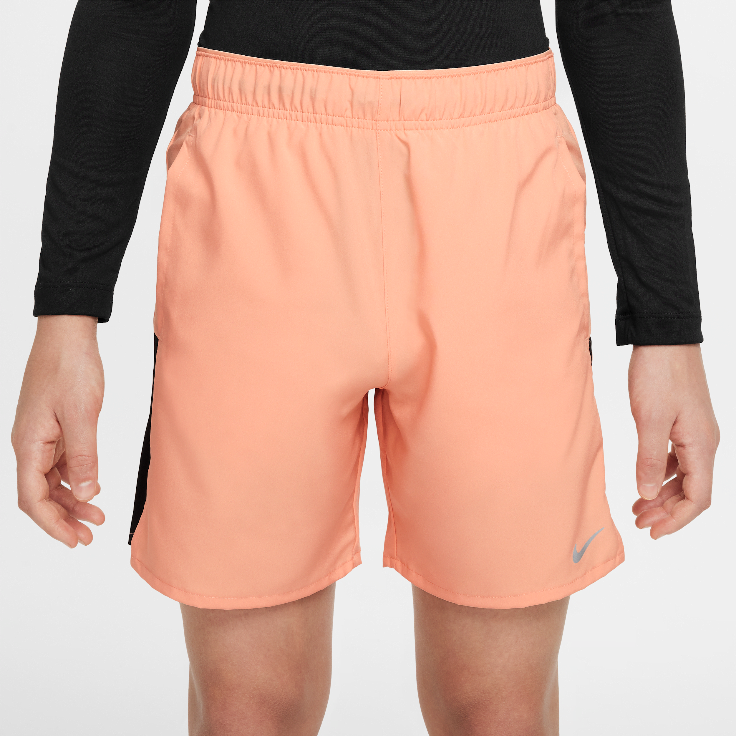 Thumbnail - Nike Dri-FIT Challenger Trainingsshorts für ältere Kinder (Jungen) - Orange