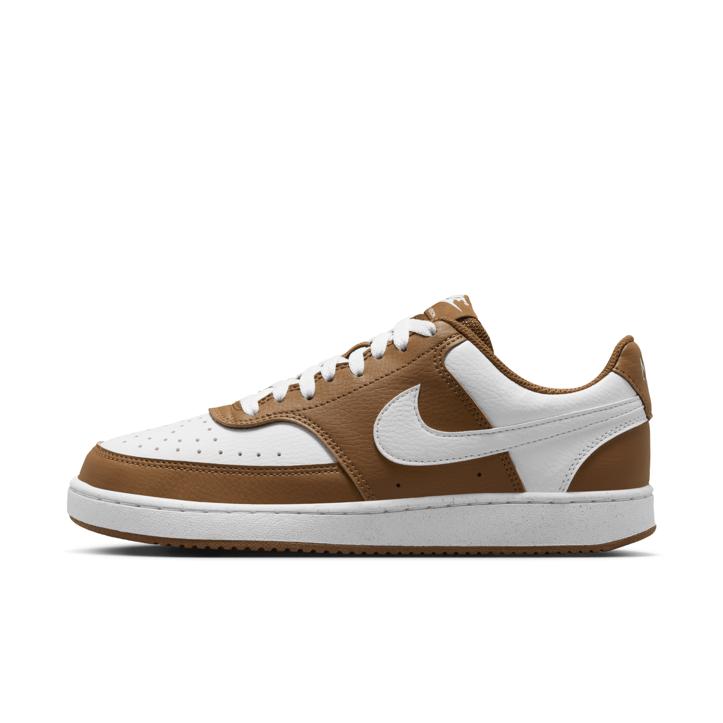 Image of Nike Court Vision Low Next Nature Damesschoenen - Bruin