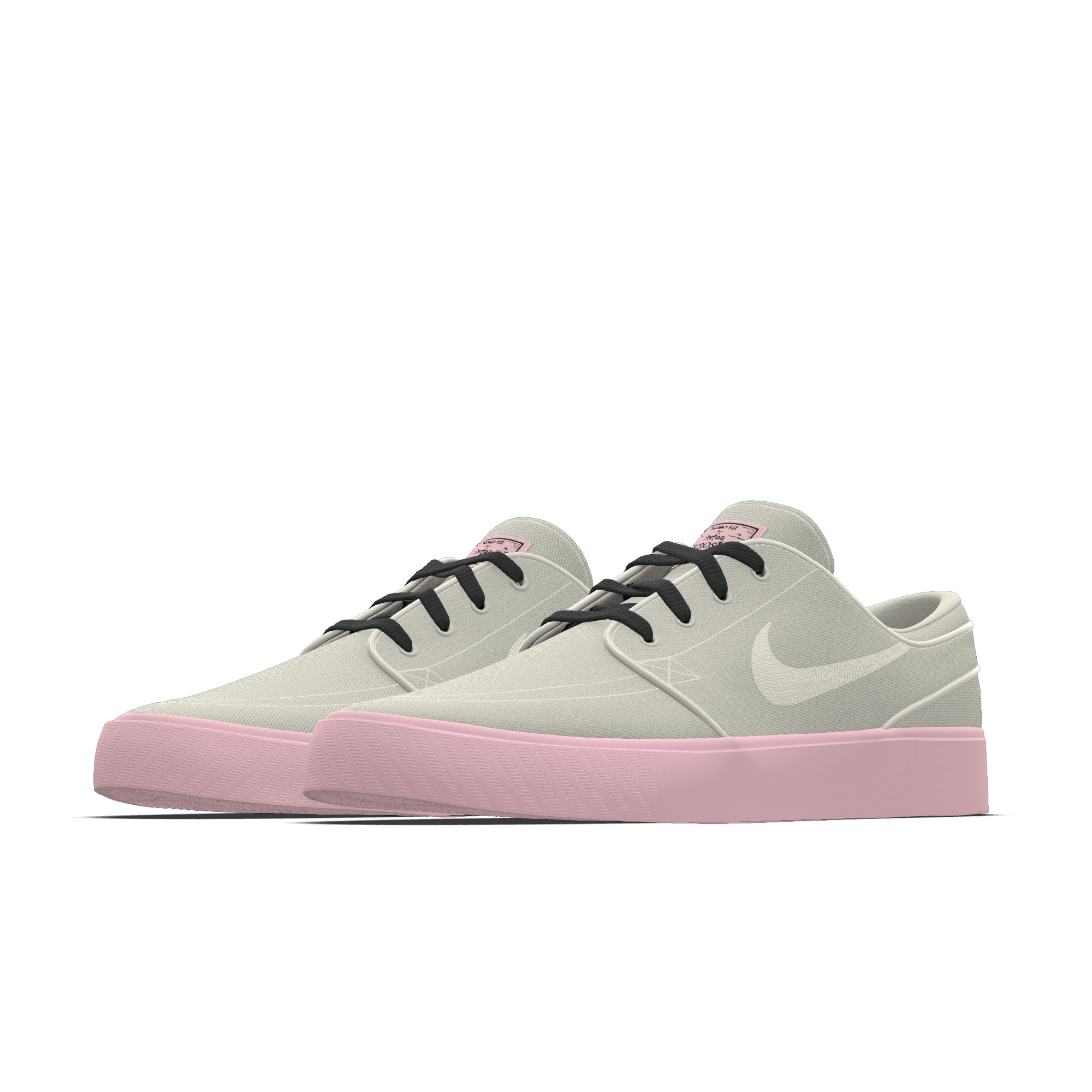 Chaussure de skate personnalisée Nike SB Zoom Janoski OG By You pour homme - Blanc - 3786342014