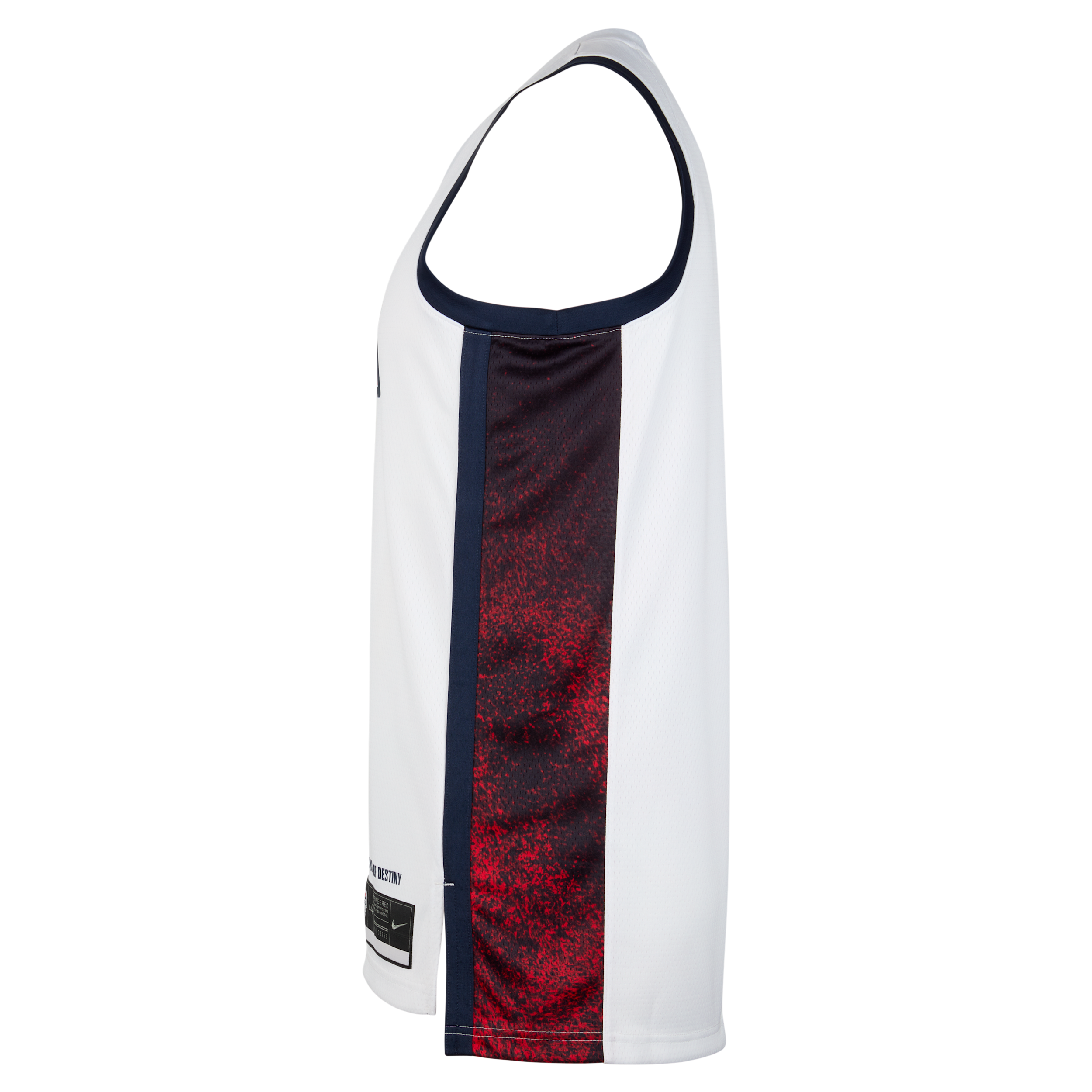 Thumbnail - USAB Limited Home Nike Basketballtrikot (Herren) - Weiß