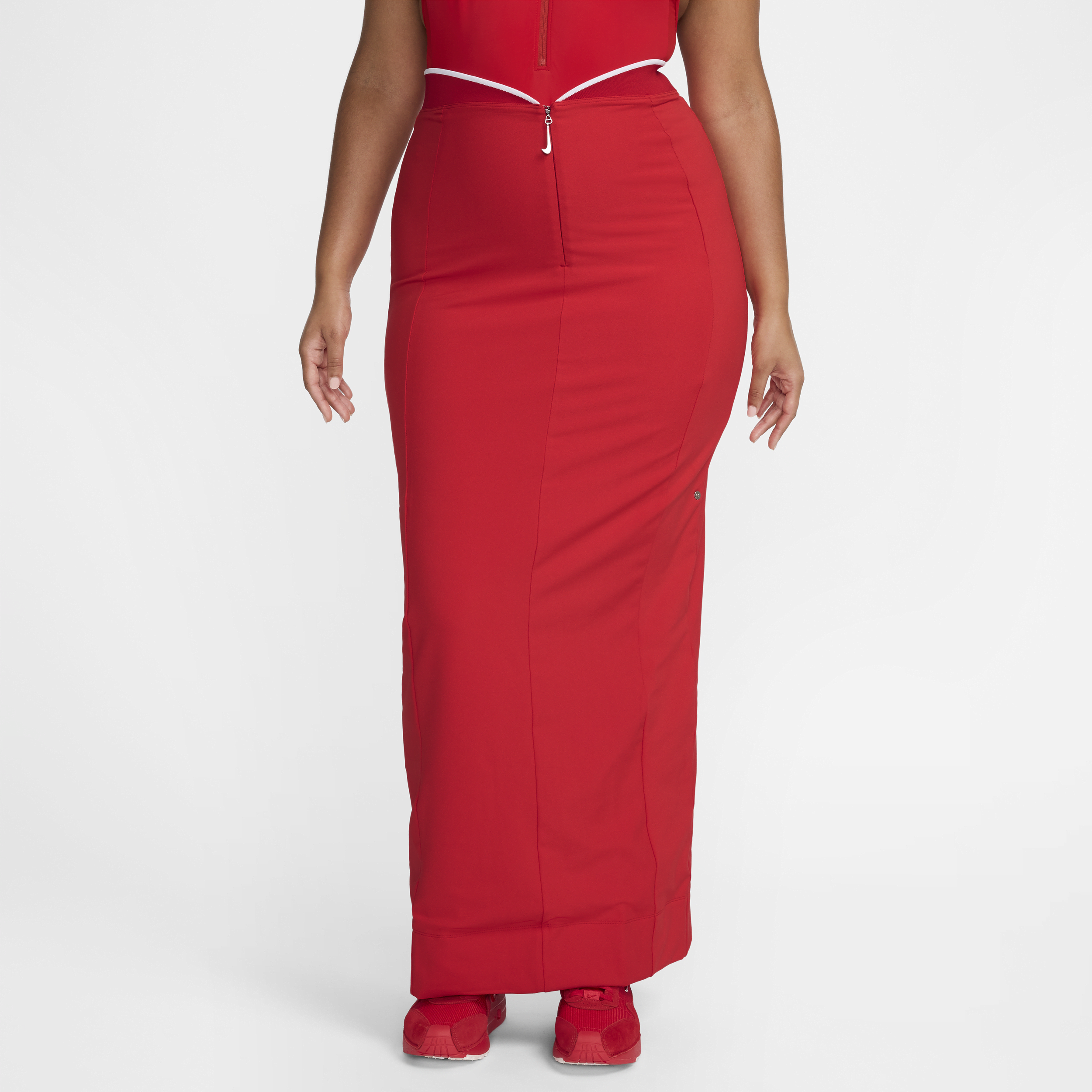 Nike x Jacquemus Womens Skirt - Red - Polyester/Elastane
