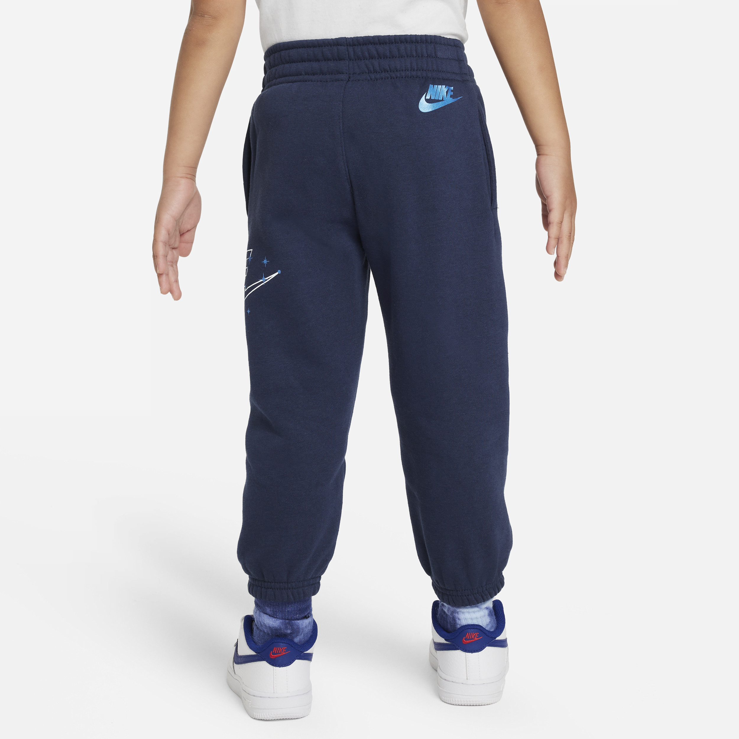 Nike Sportswear Shine fleecebroek voor peuters Blauw
