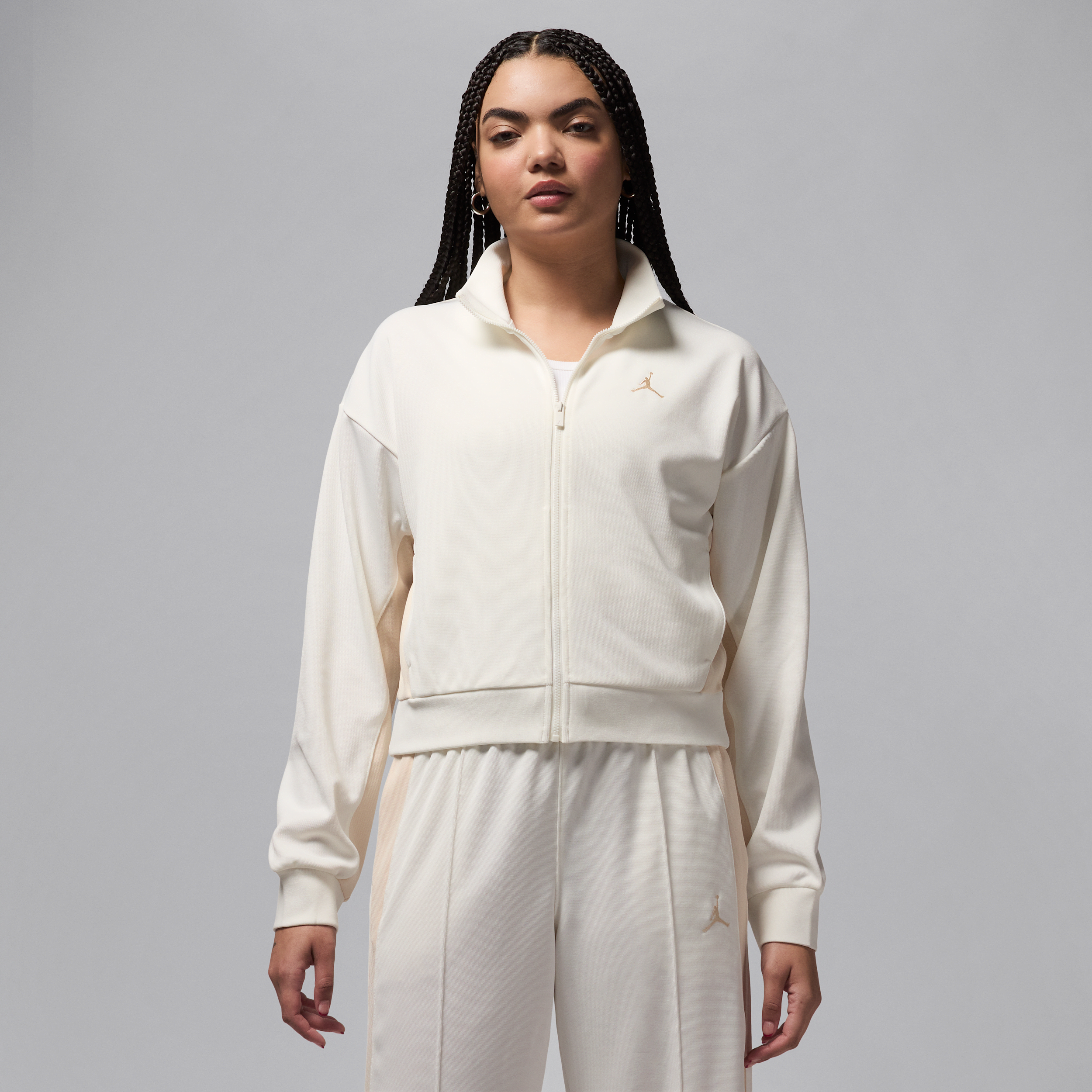 Thumbnail - Jordan Strickjacke (Damen) - Weiß
