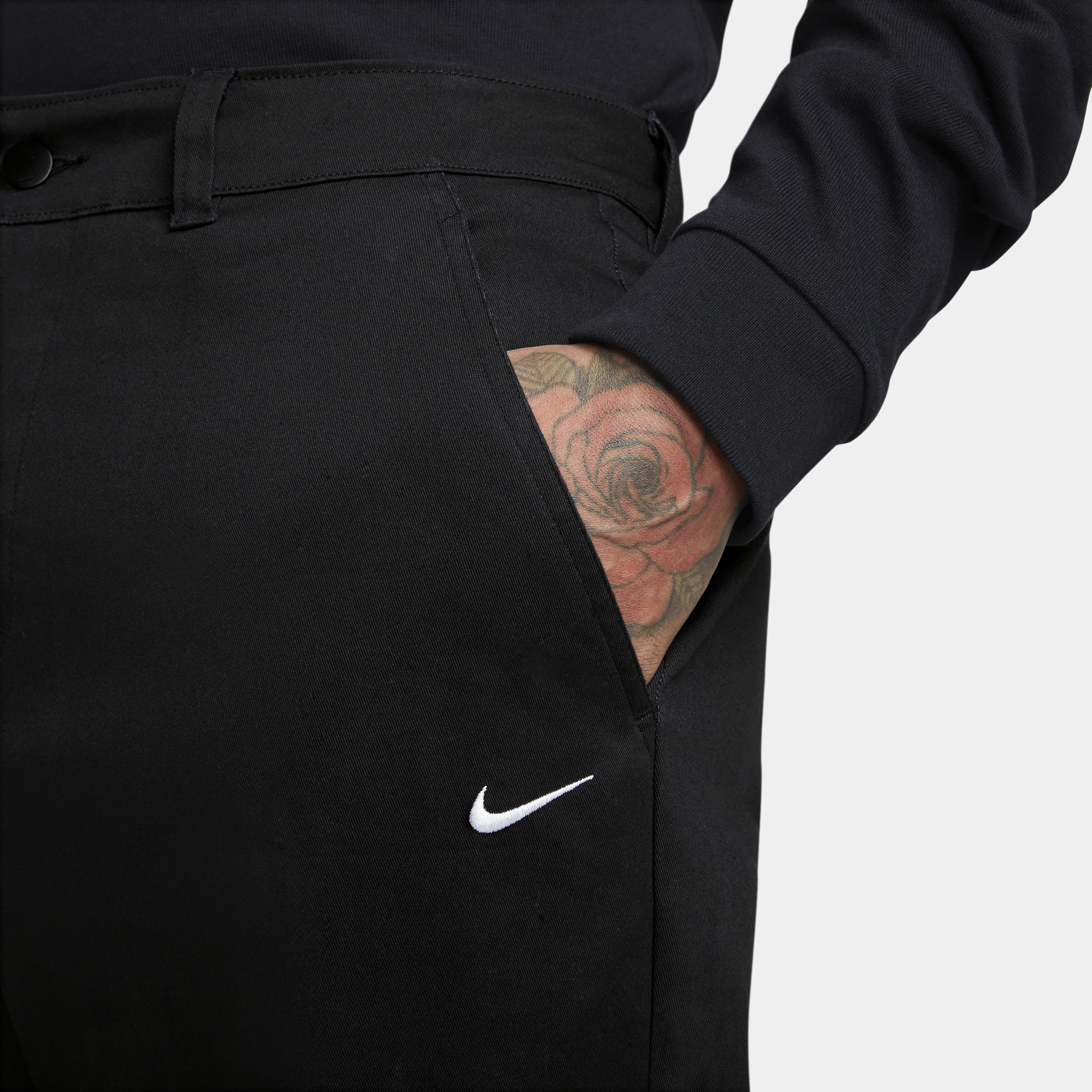 Pantalon chino EI Nike Life pour homme - Noir