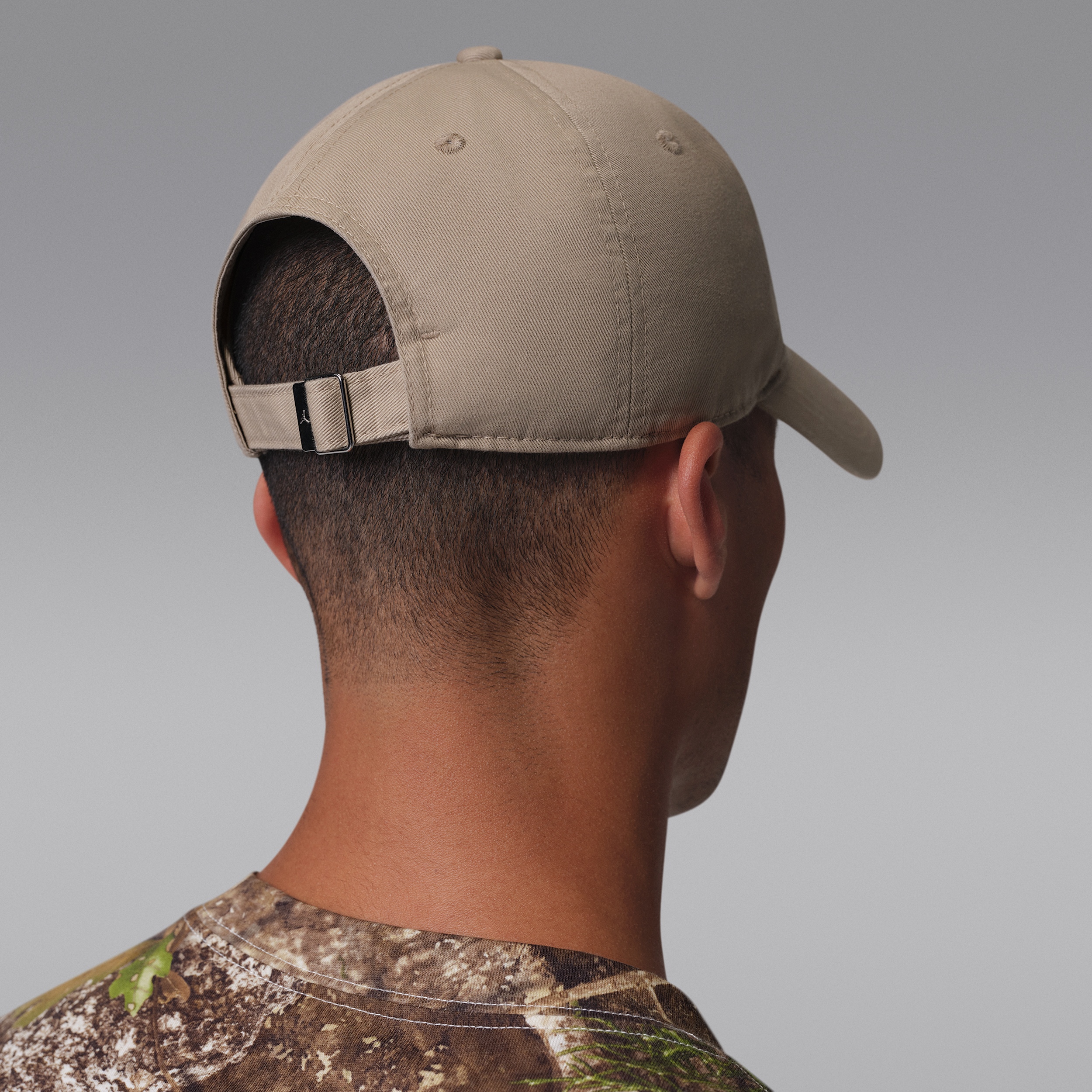 Thumbnail - Jordan Club unstrukturierte Cap mit gebogenem Schirm - Braun