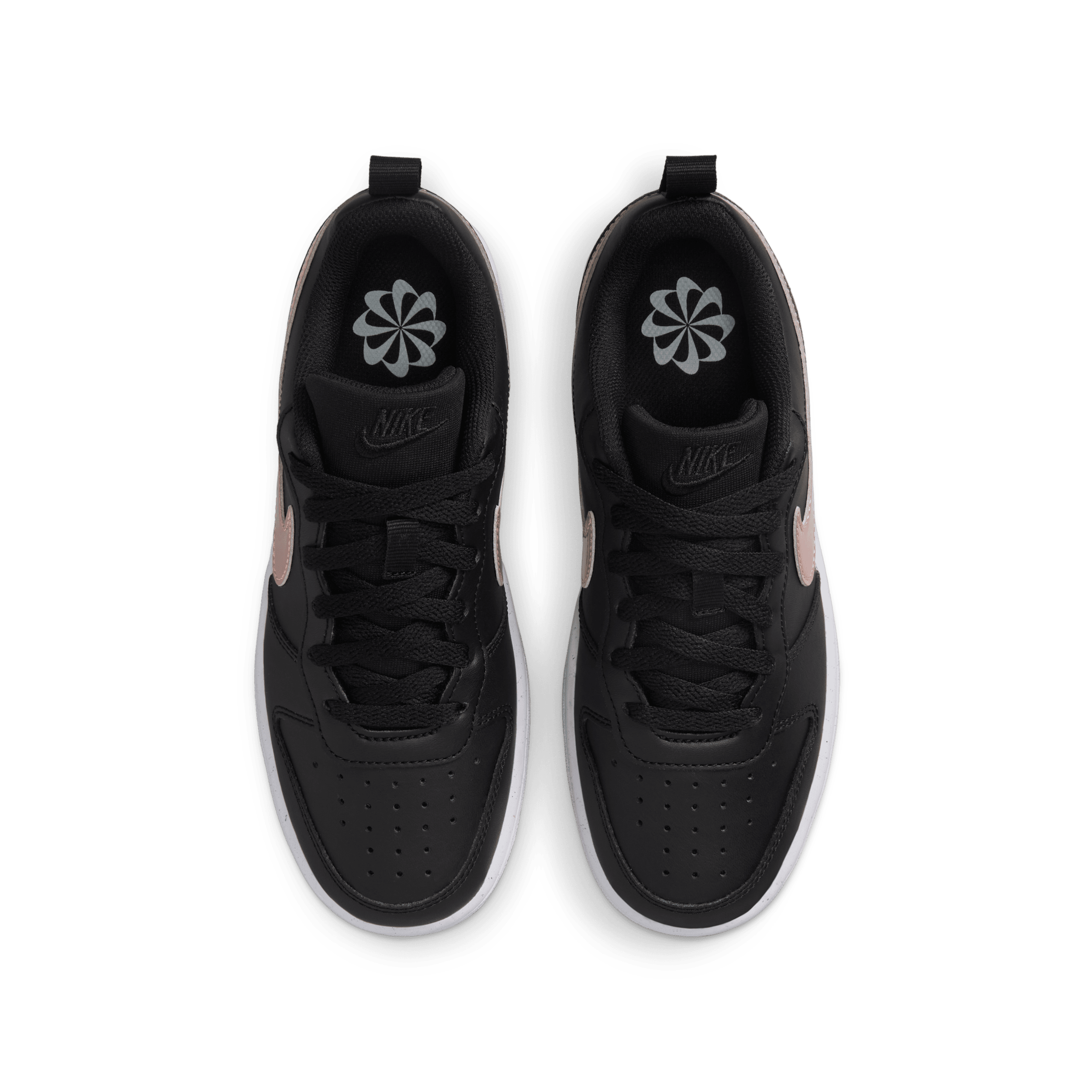 Nike Court Borough Low Recraft SE kinderschoenen Zwart