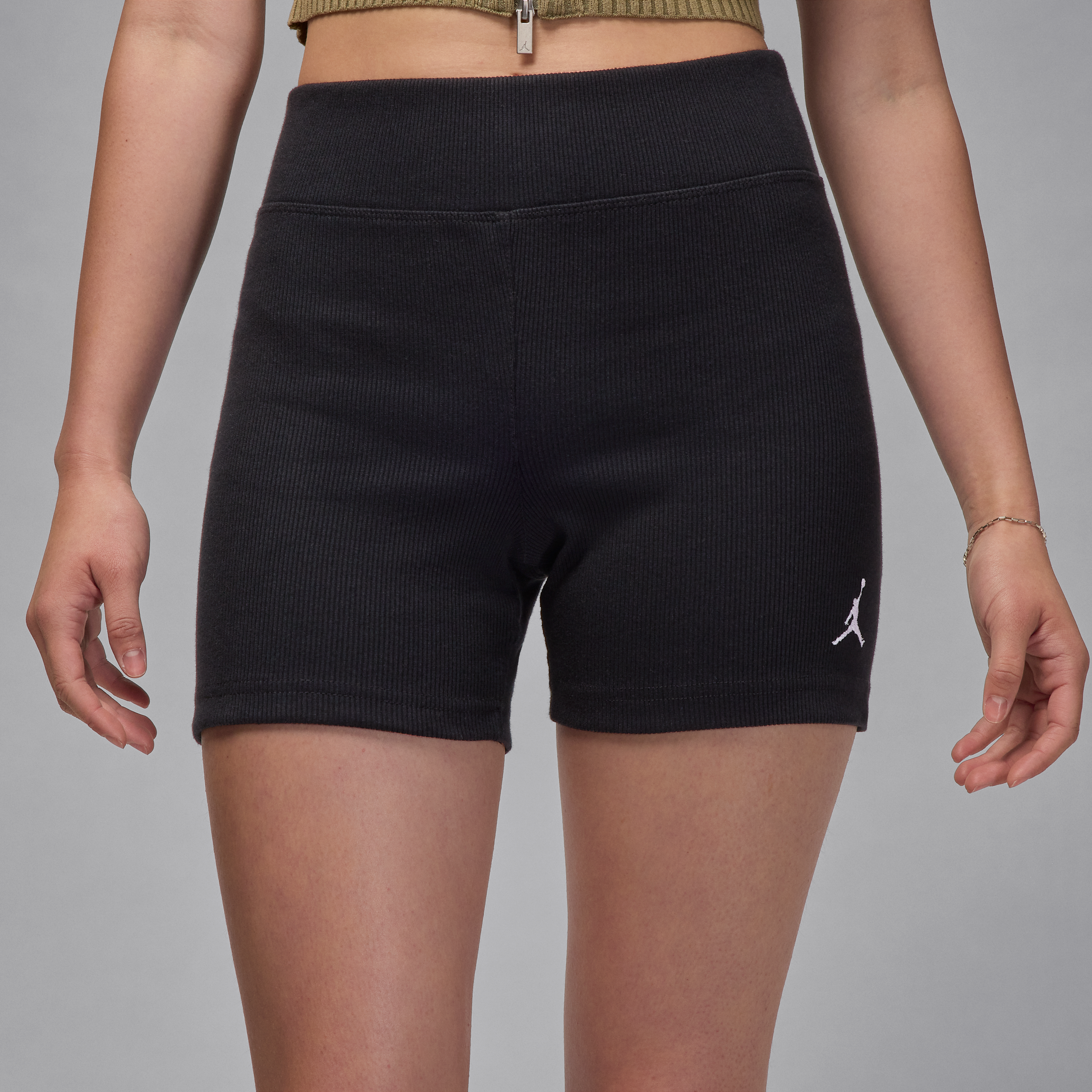 Thumbnail - Jordan Brooklyn Essentials Shorts (ca. 10 cm, Damen) - Schwarz