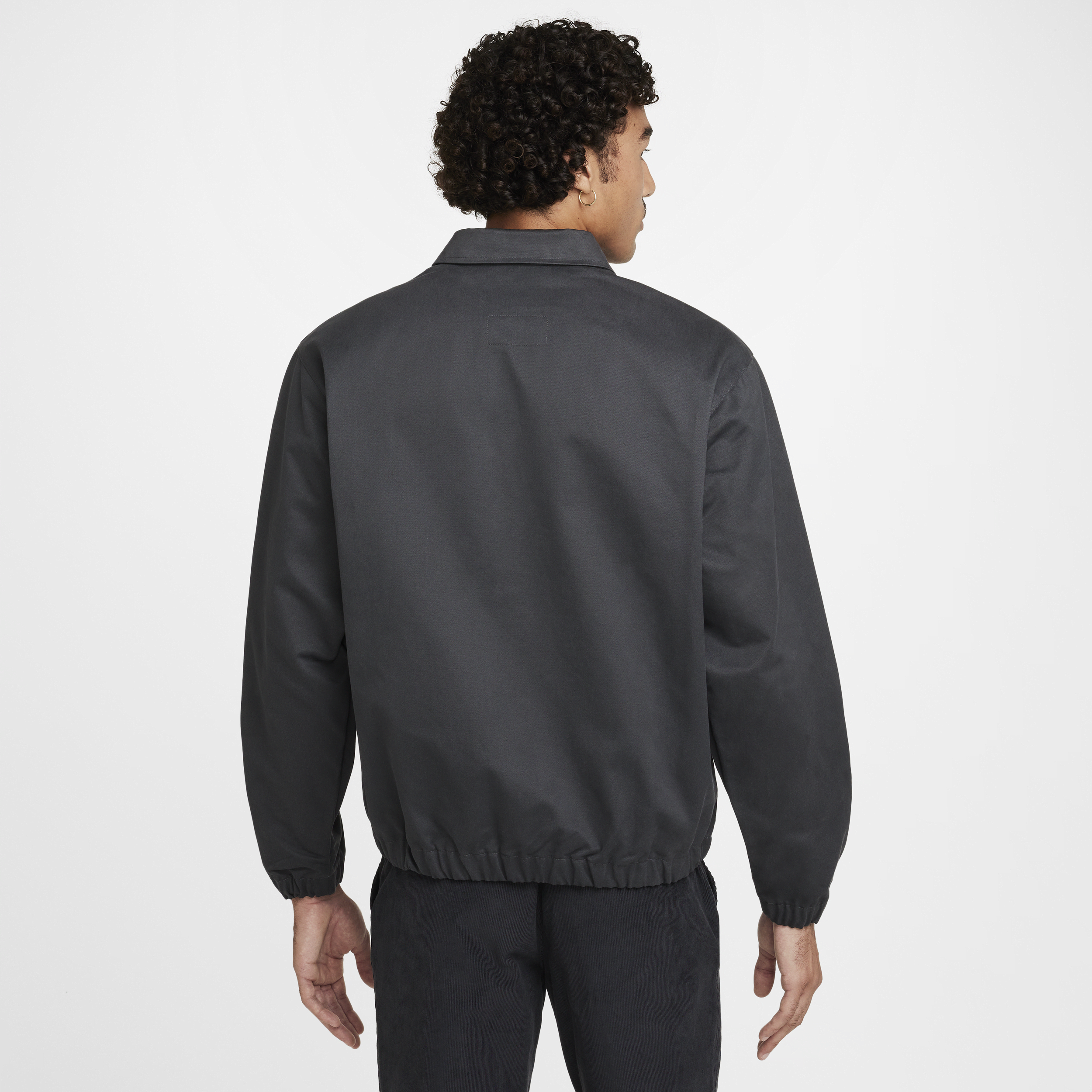 Veste tissée Harrington Nike Life pour homme - Gris