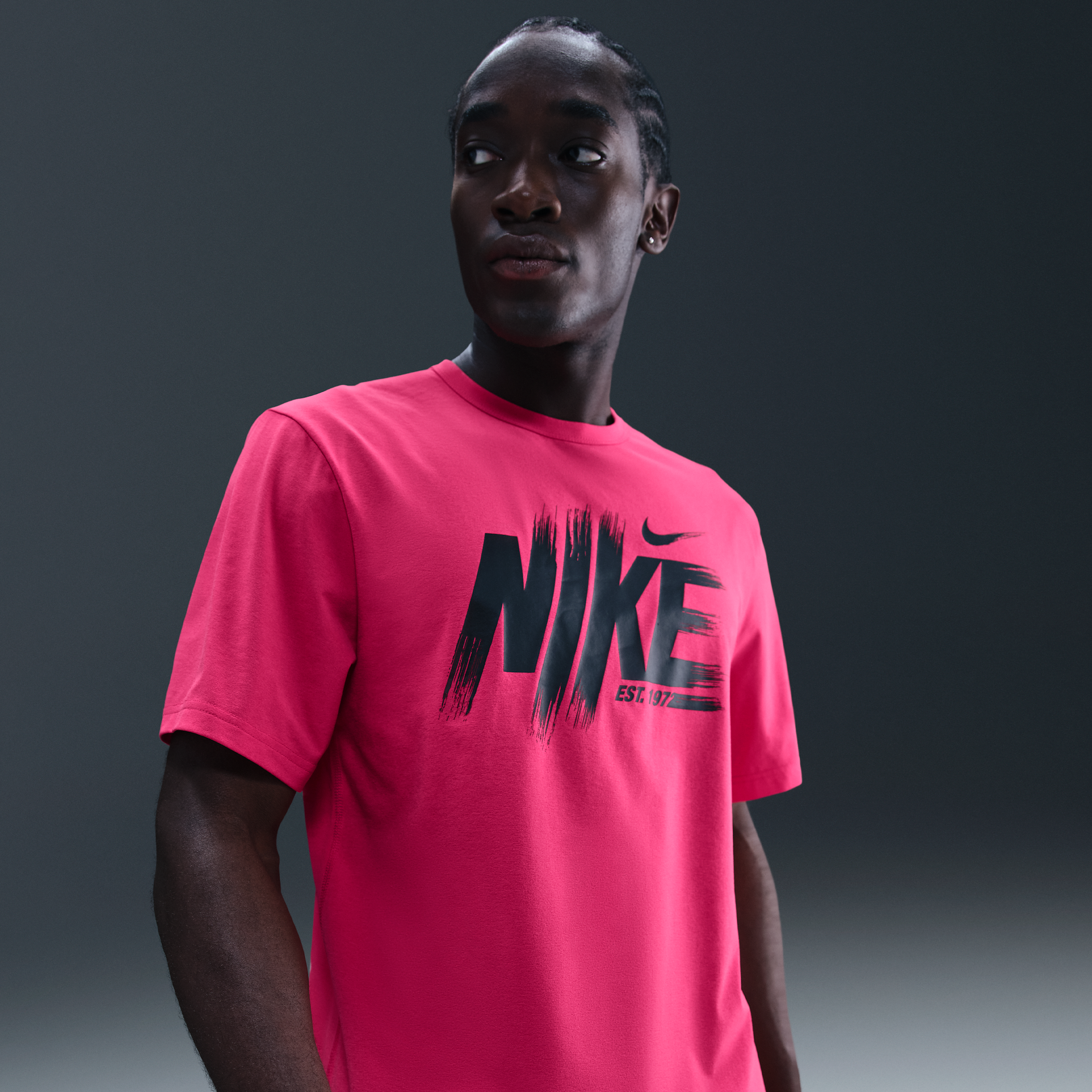 Nike Hyverse Men's Dri-FIT UV Training Top - Pink