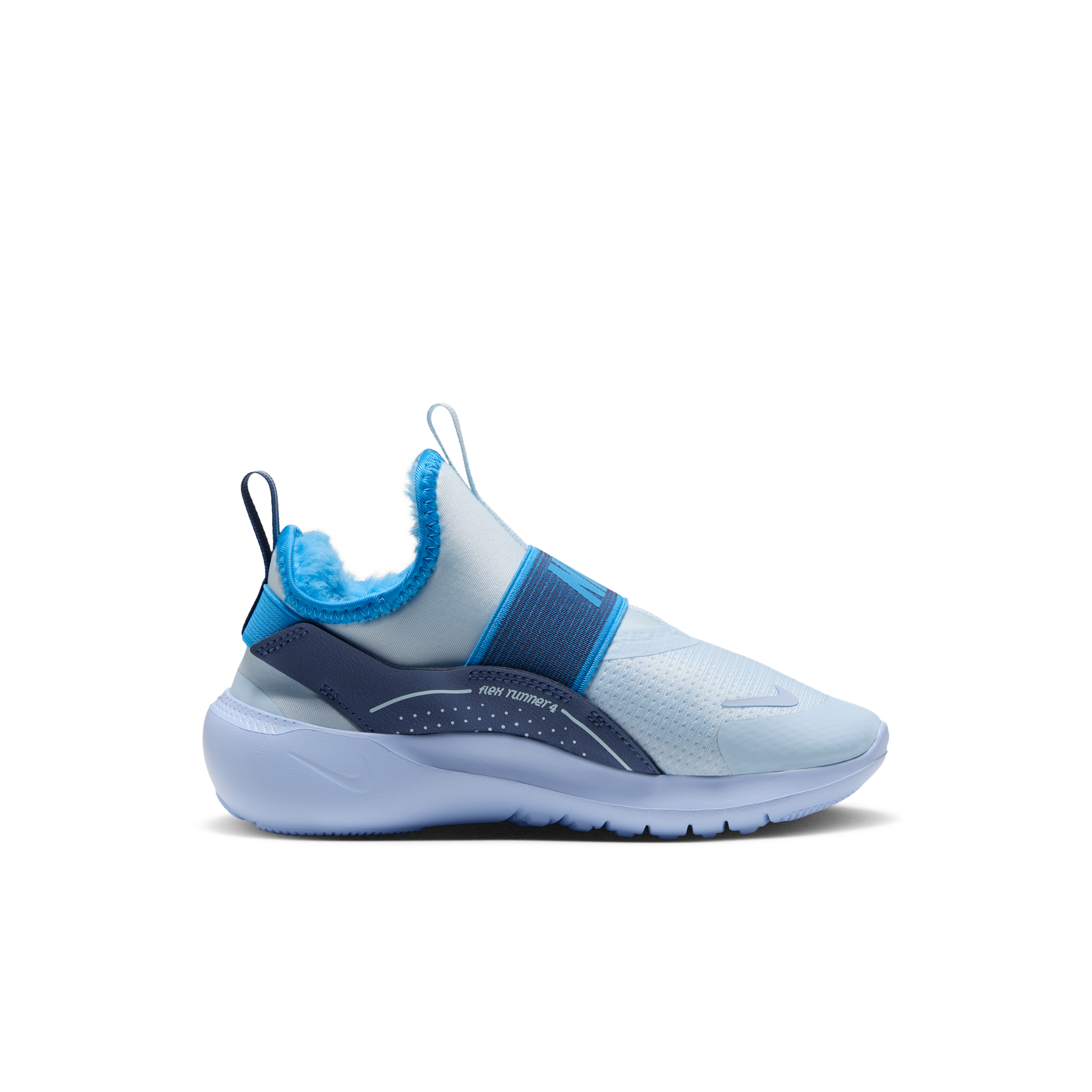 Nike Flex Runner Warm-sko til mindre børn - blå - IQ2363-423