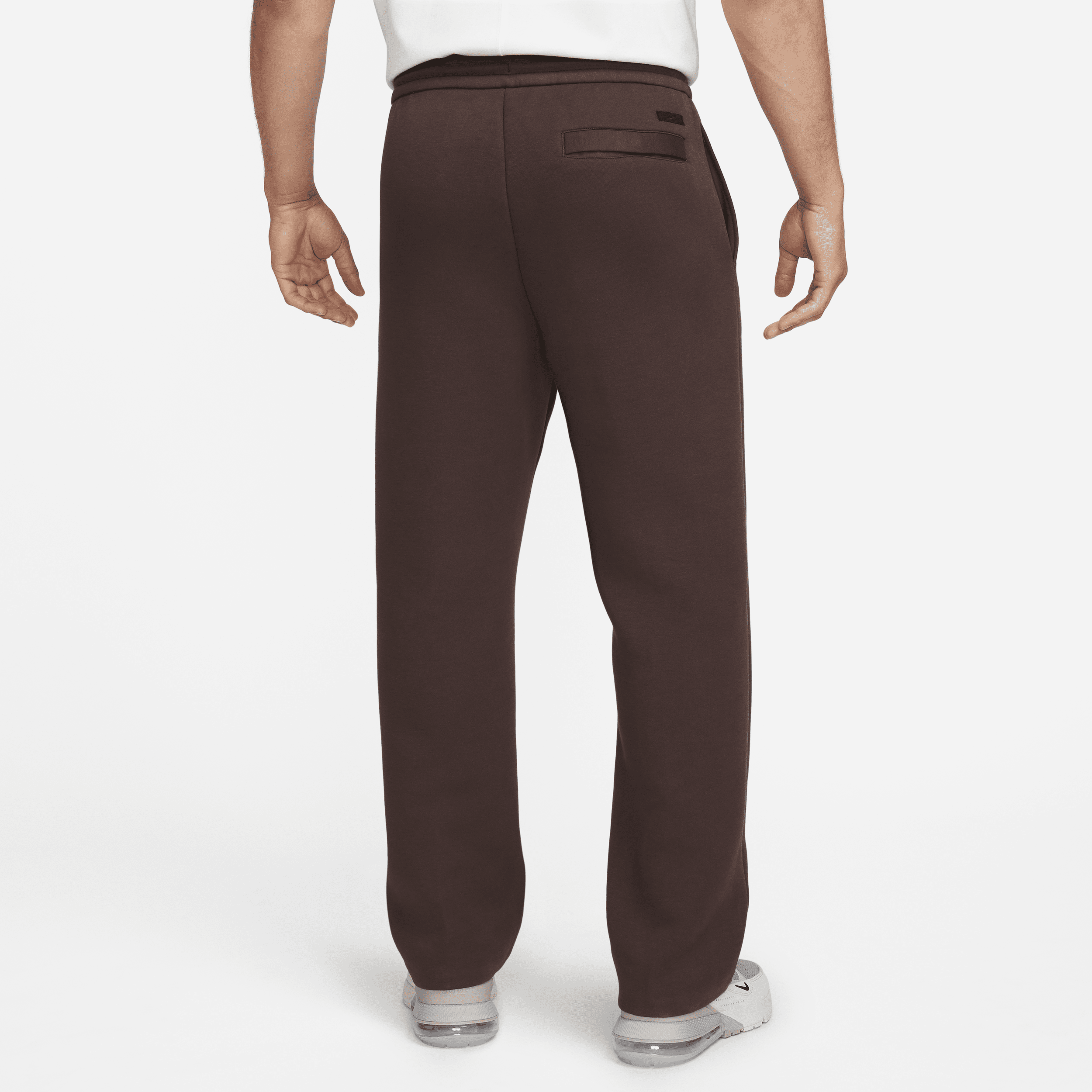 Nike Sportswear Tech Fleece Reimagined joggingbroek met open zoom en ruimvallende pasvorm voor heren Bruin