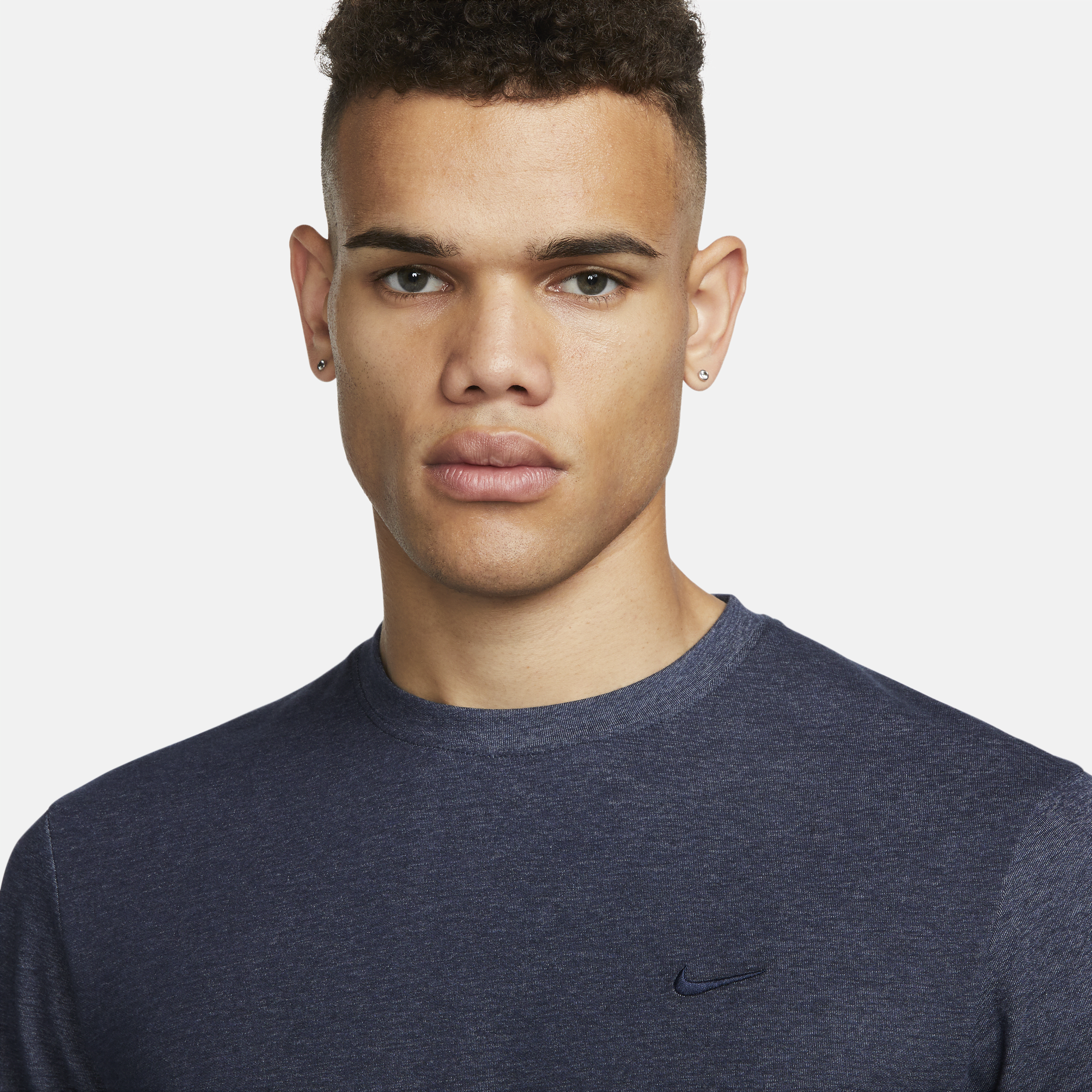 Haut à manches courtes Dri-FIT Nike Primary pour homme - Bleu