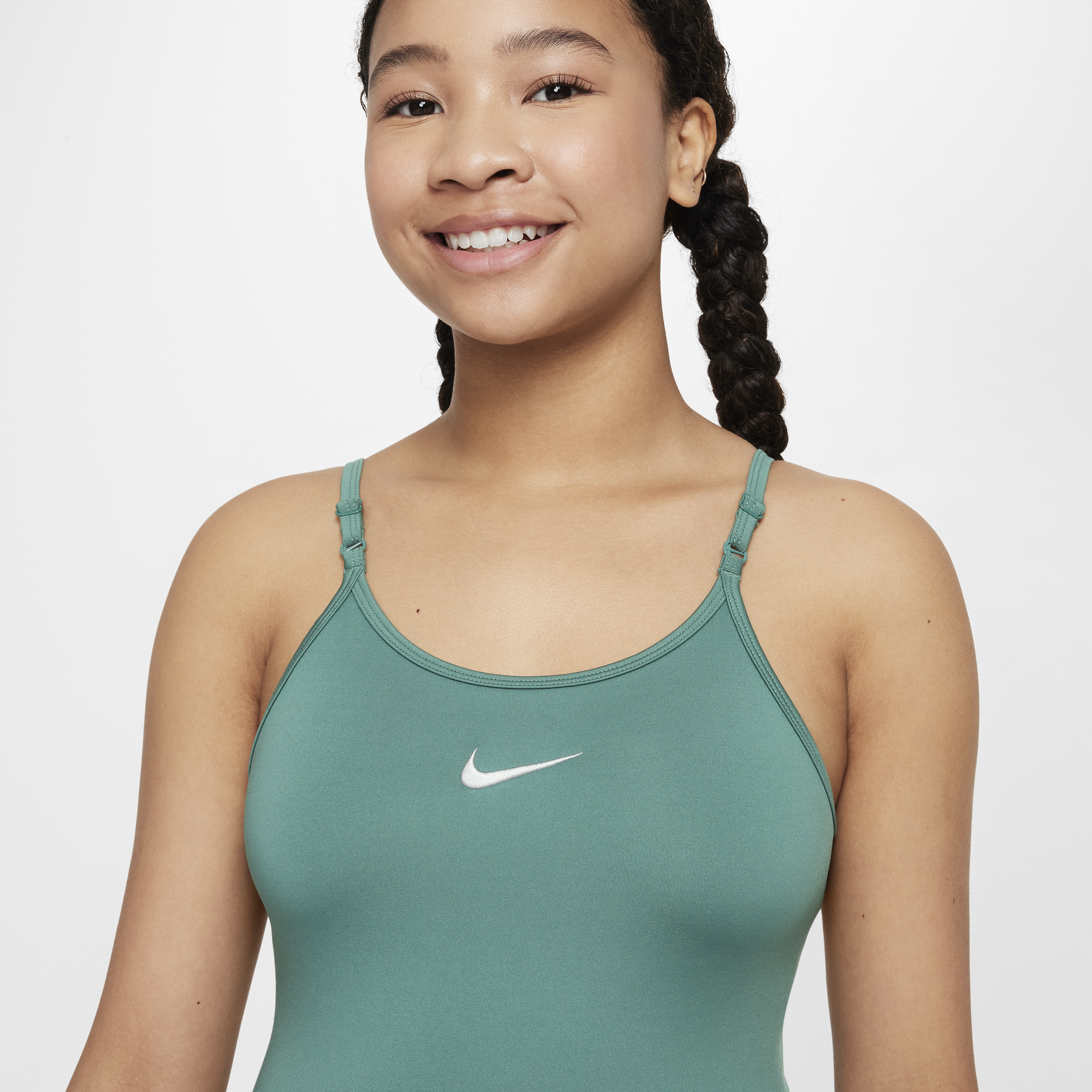Nike Dri-FIT One unitard voor meisjes Groen