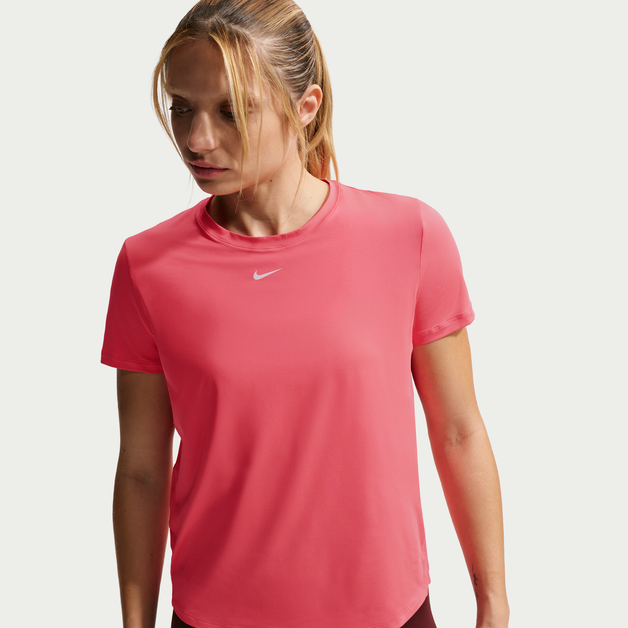 Top a manica corta Dri-FIT Nike One Classic – Donna - Rosa