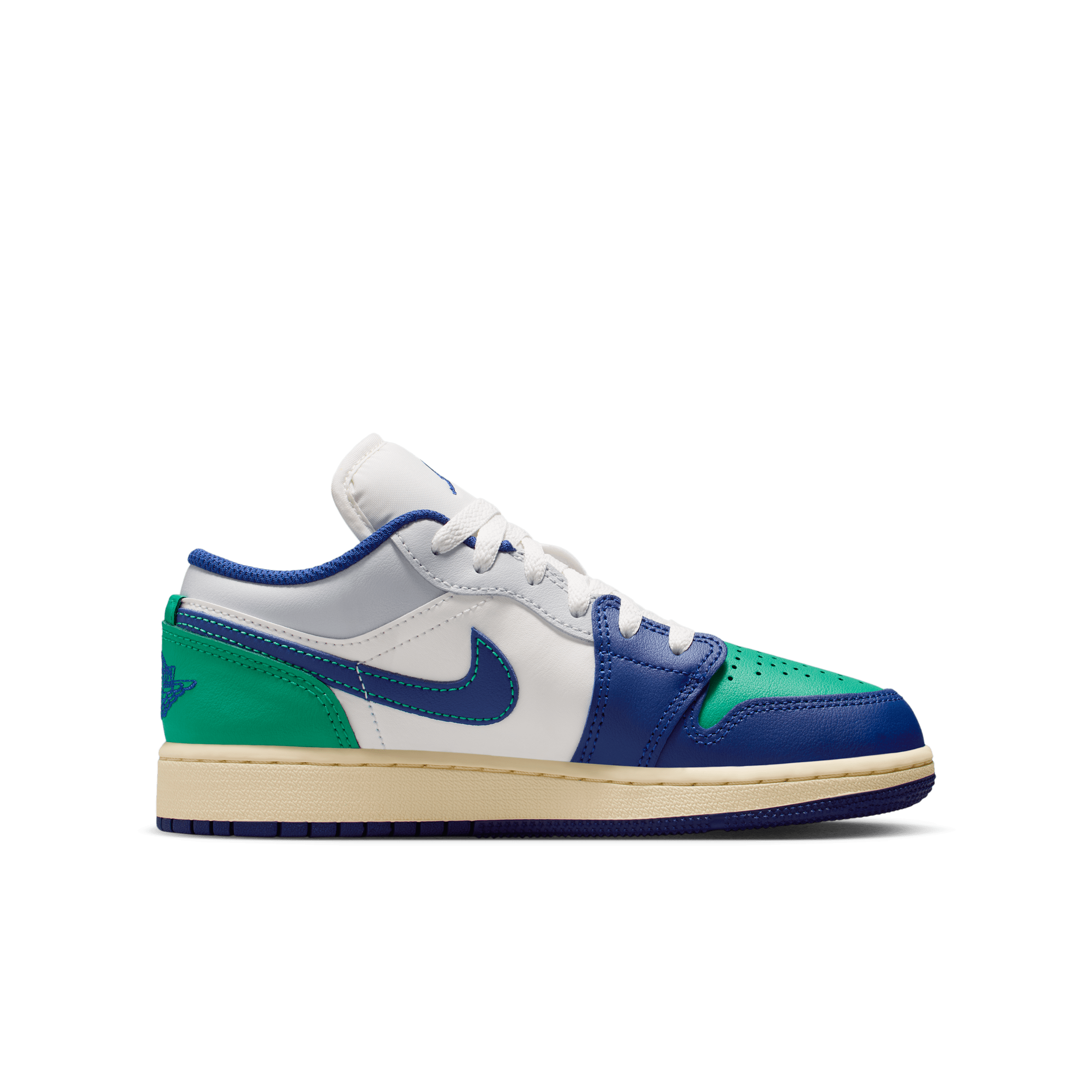 Thumbnail - Air Jordan 1 Low Schuh für ältere Kinder - Weiß