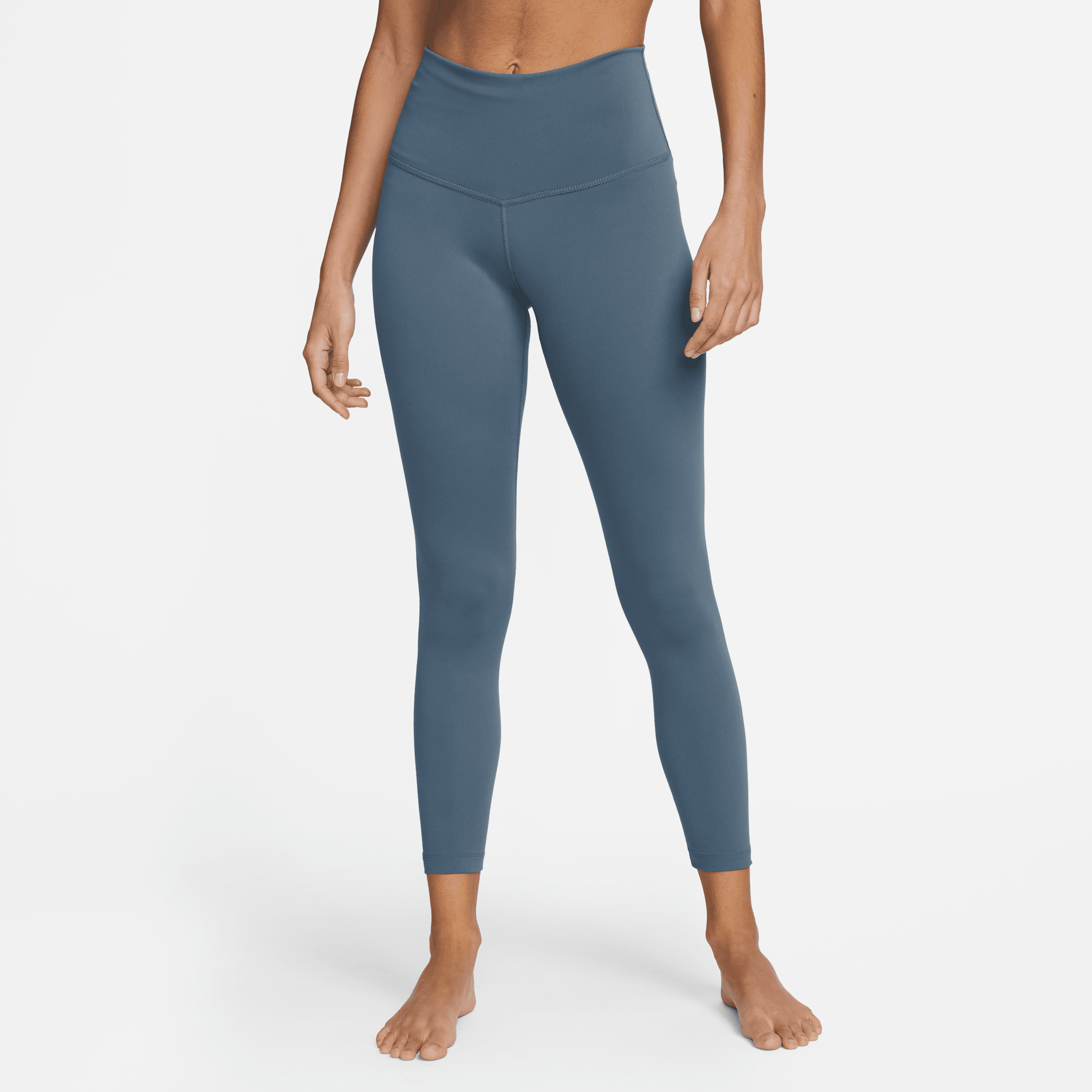 Thumbnail - Nike Yoga 7/8-Leggings mit hohem Bund für Damen - Blau