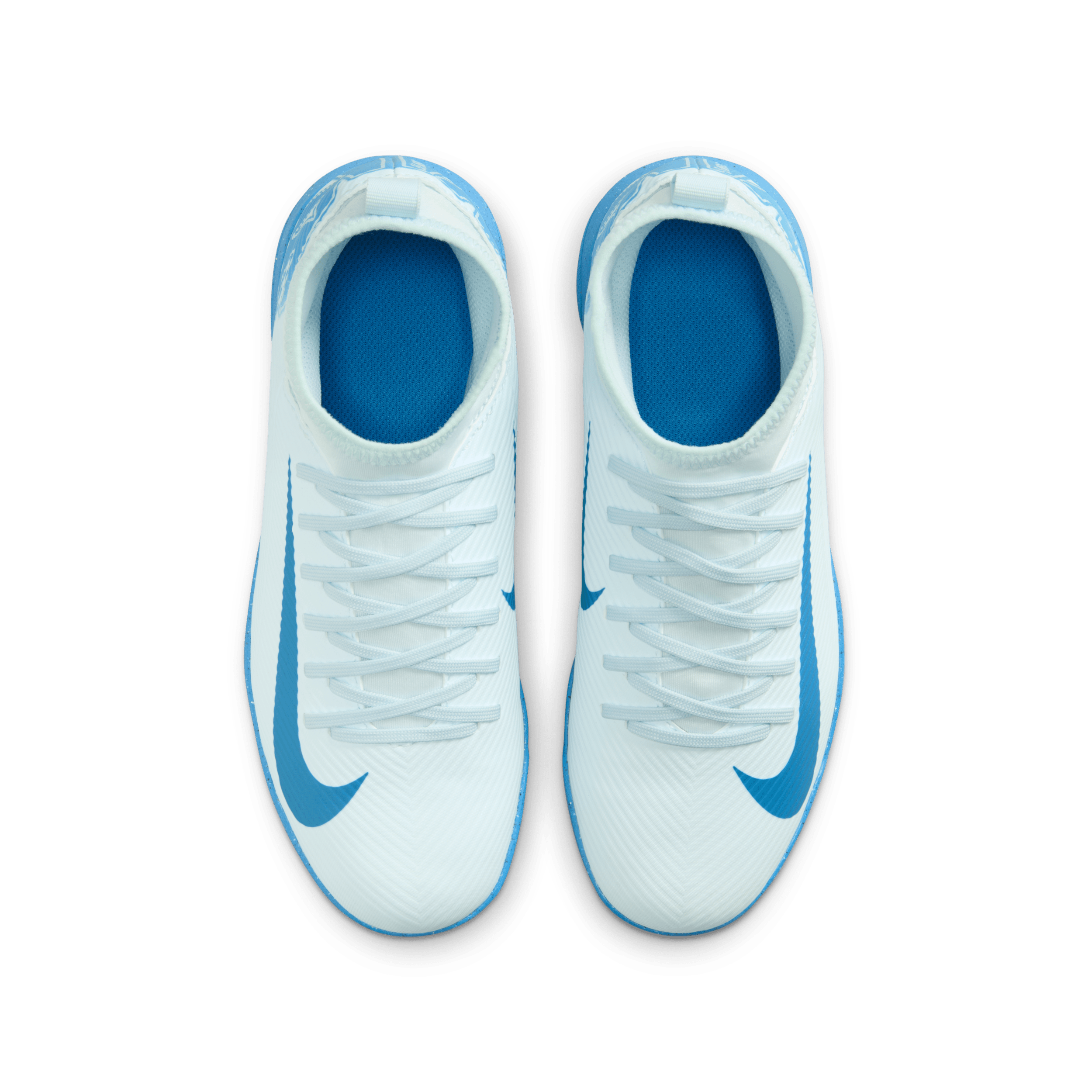 Chaussure de foot montante pour surface synthétique Nike Jr. Mercurial Superfly 10 Club pour enfant/ado - Bleu