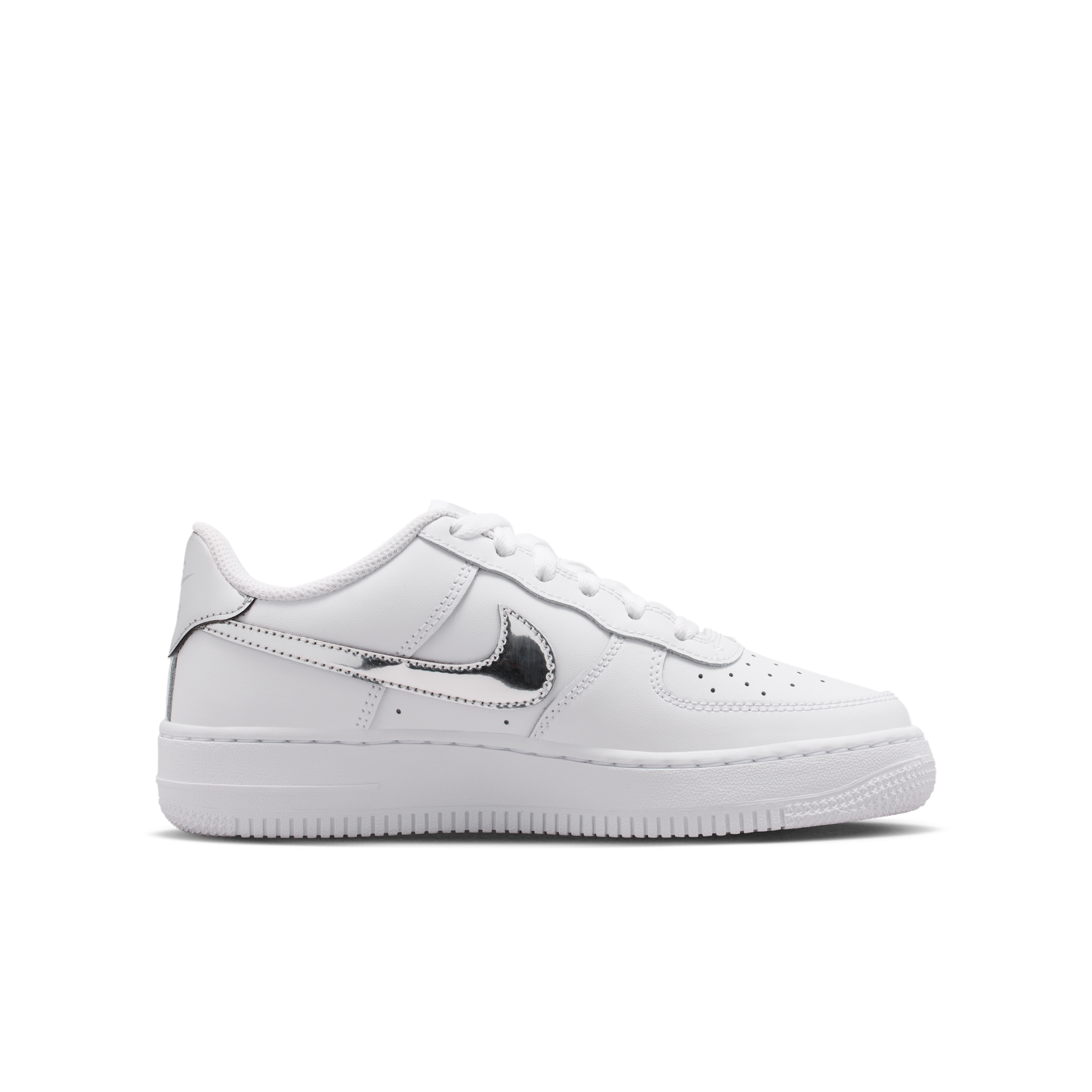 Nike Air Force 1-sko til større børn - hvid - IQ7194-100