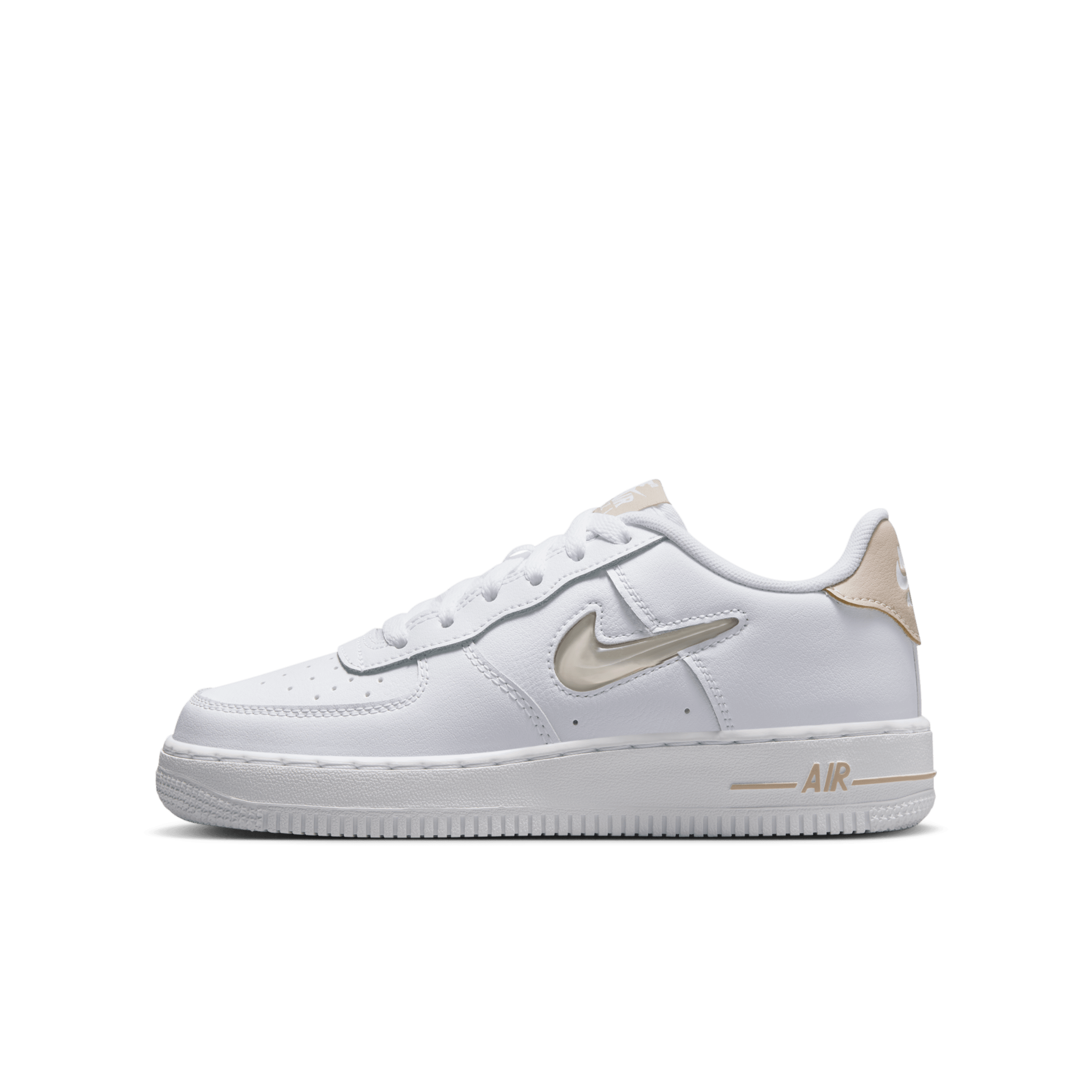 Chaussure Nike Air Force 1 pour ado - Blanc