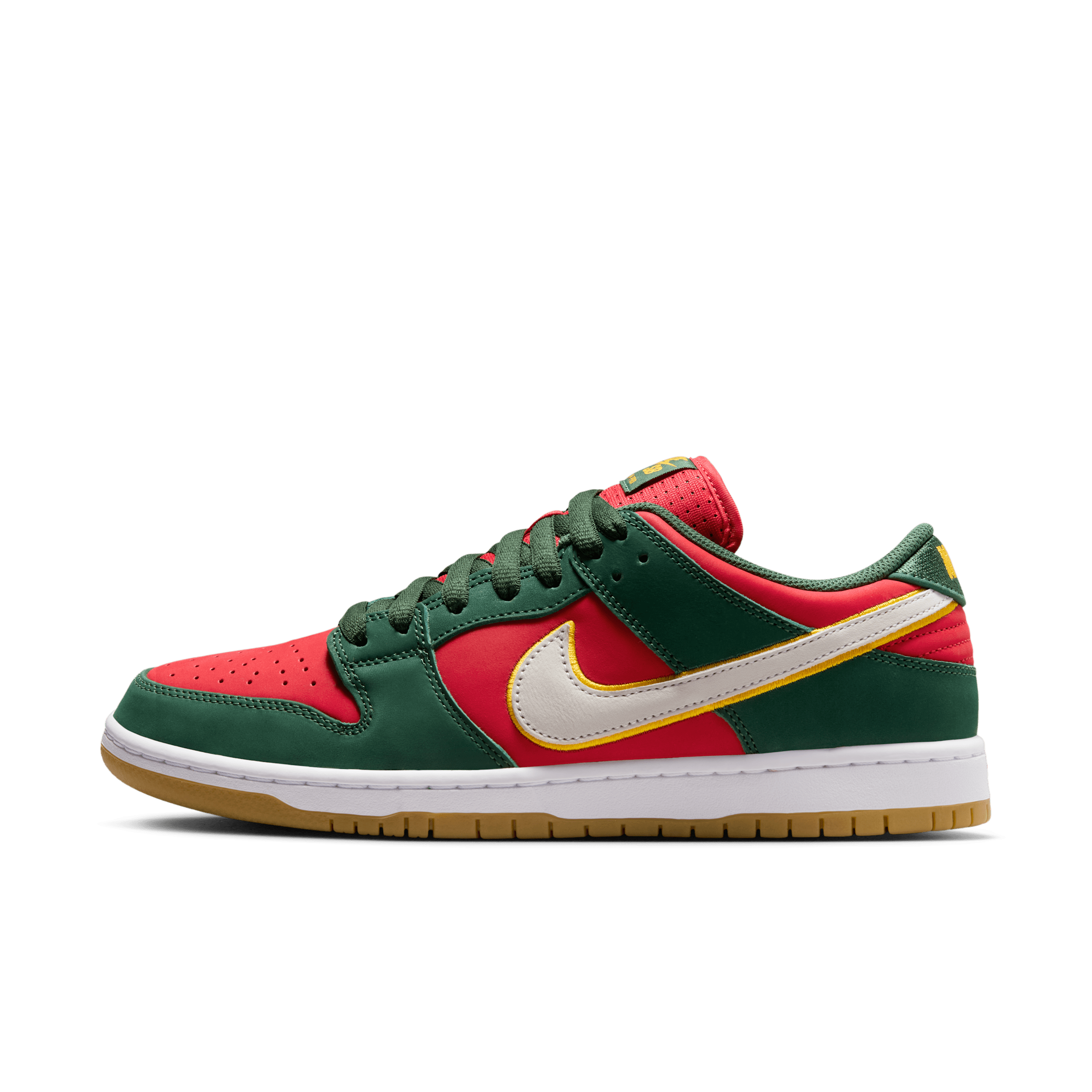 Thumbnail - Nike SB Dunk Low Pro Premium Skateboardschuh - Grün
