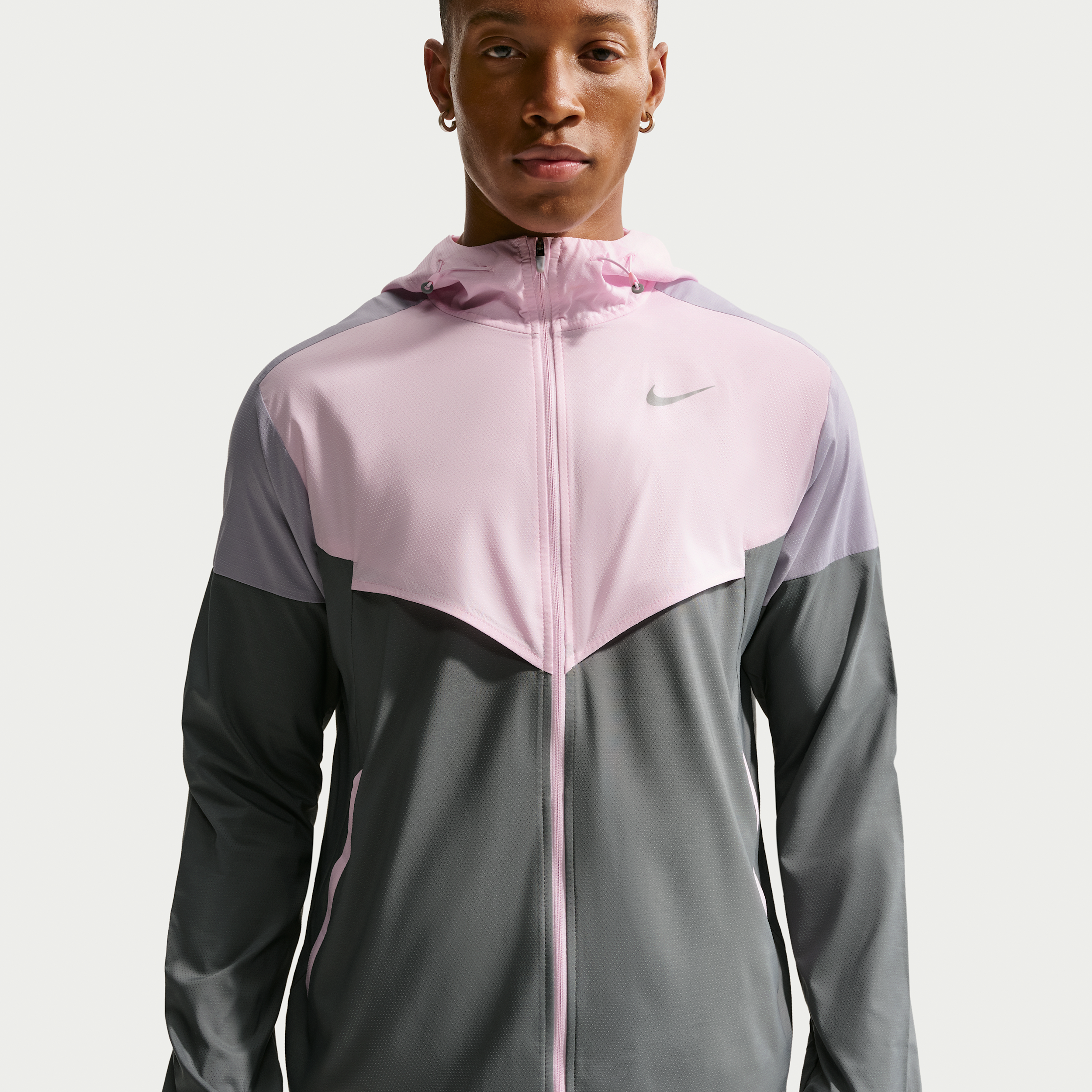 Giacca da running Nike Impossibly Light Windrunner – Uomo - Grigio