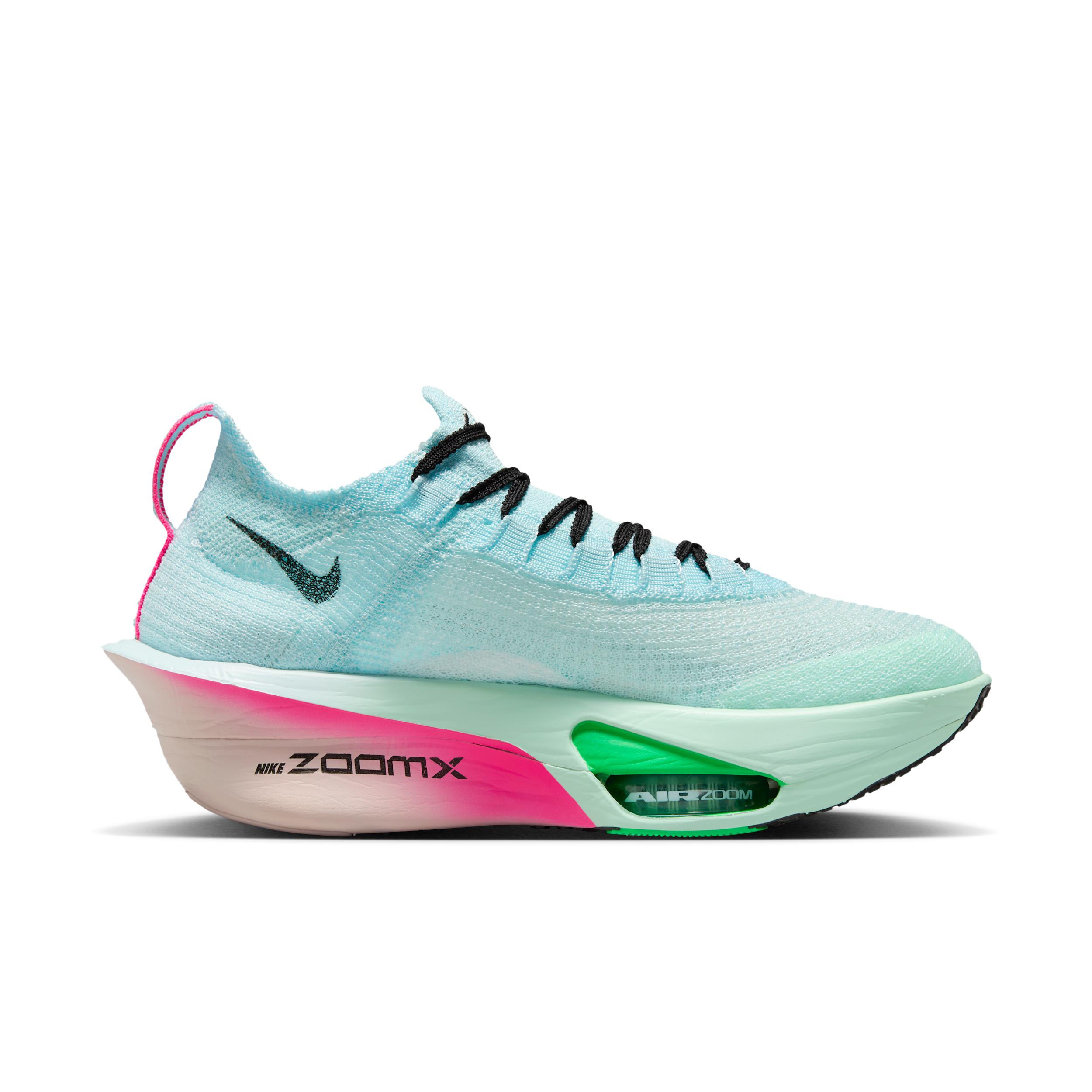 Nike Air Zoom Alphafly Next% 3 Glacier Blue Mint Foam Green Shock Black (Women's) - FD8315-400
