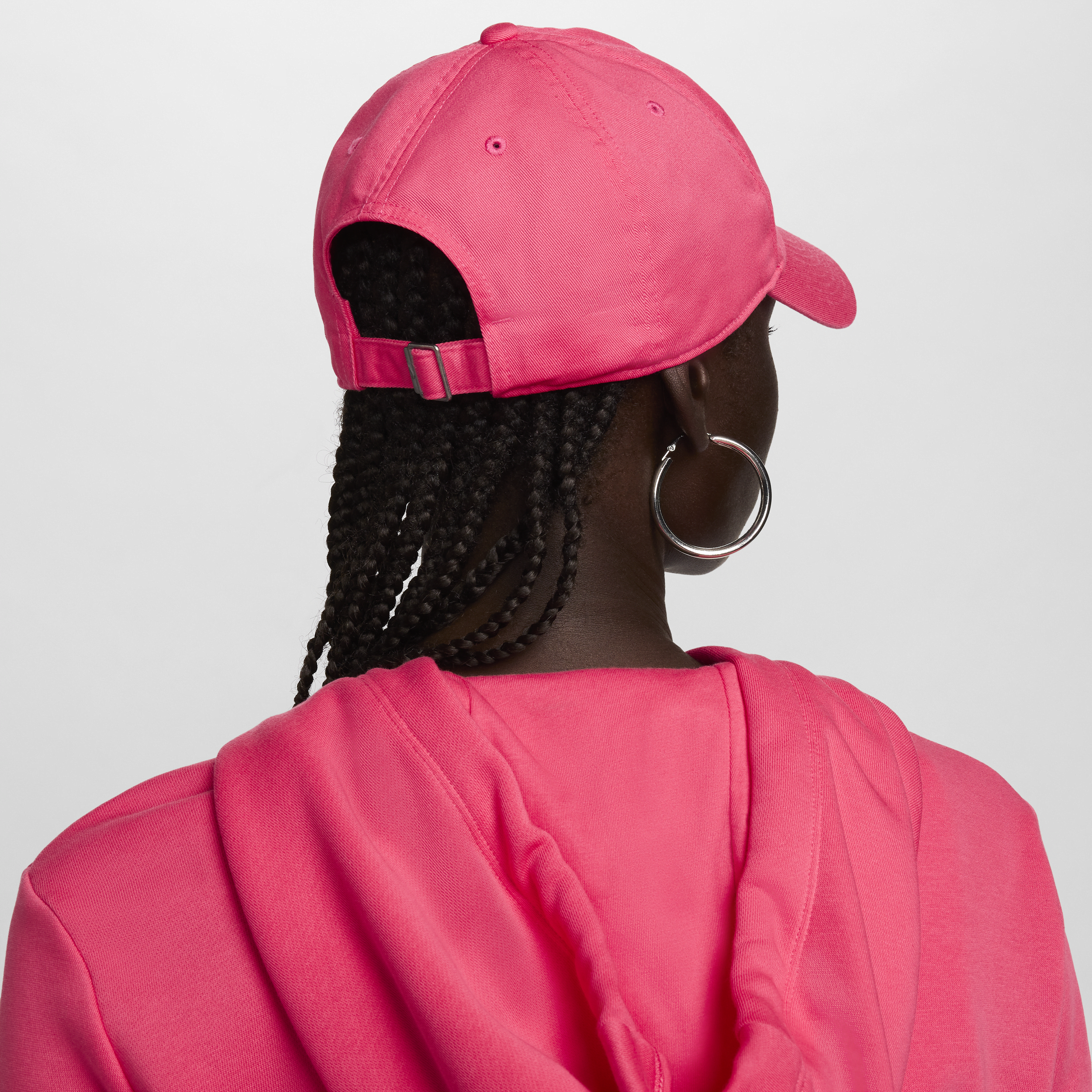 Casquette délavée souple Futura Nike Club pour enfant - Rose