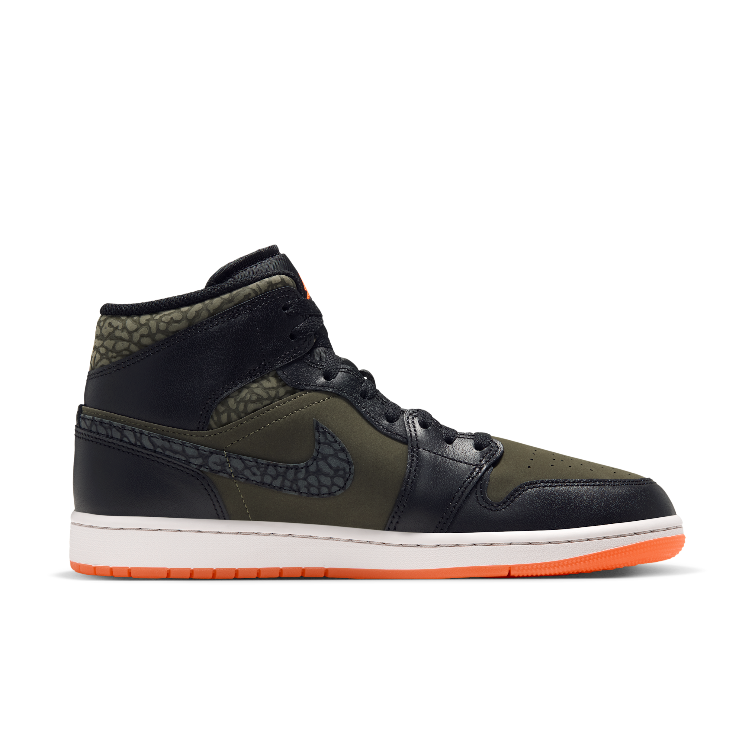 Nike Air Jordan 1 Mid SE Men's Shoes - Green - JA4150-325