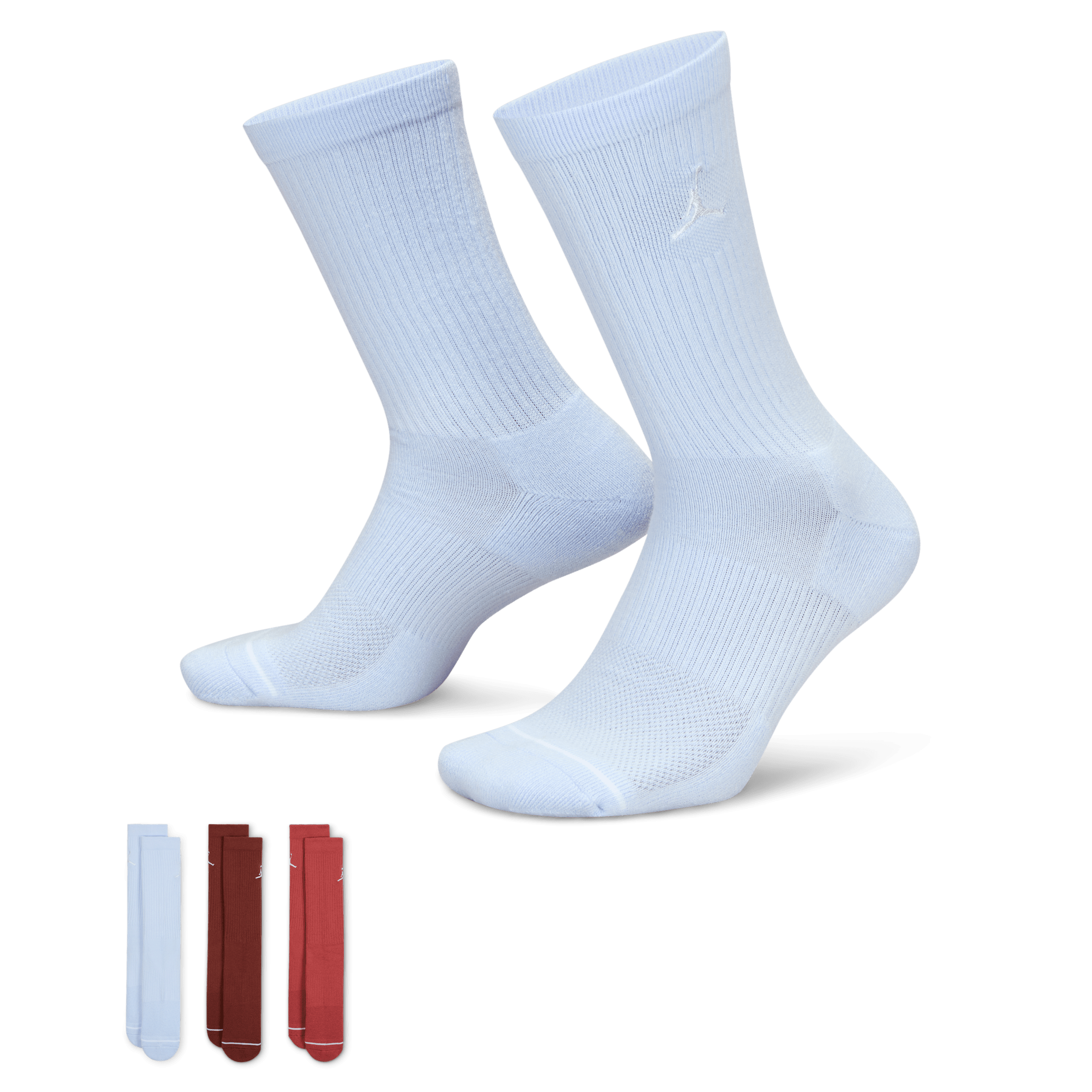 Chaussettes mi-mollet Jordan Everyday (3 paires) - Multicolore