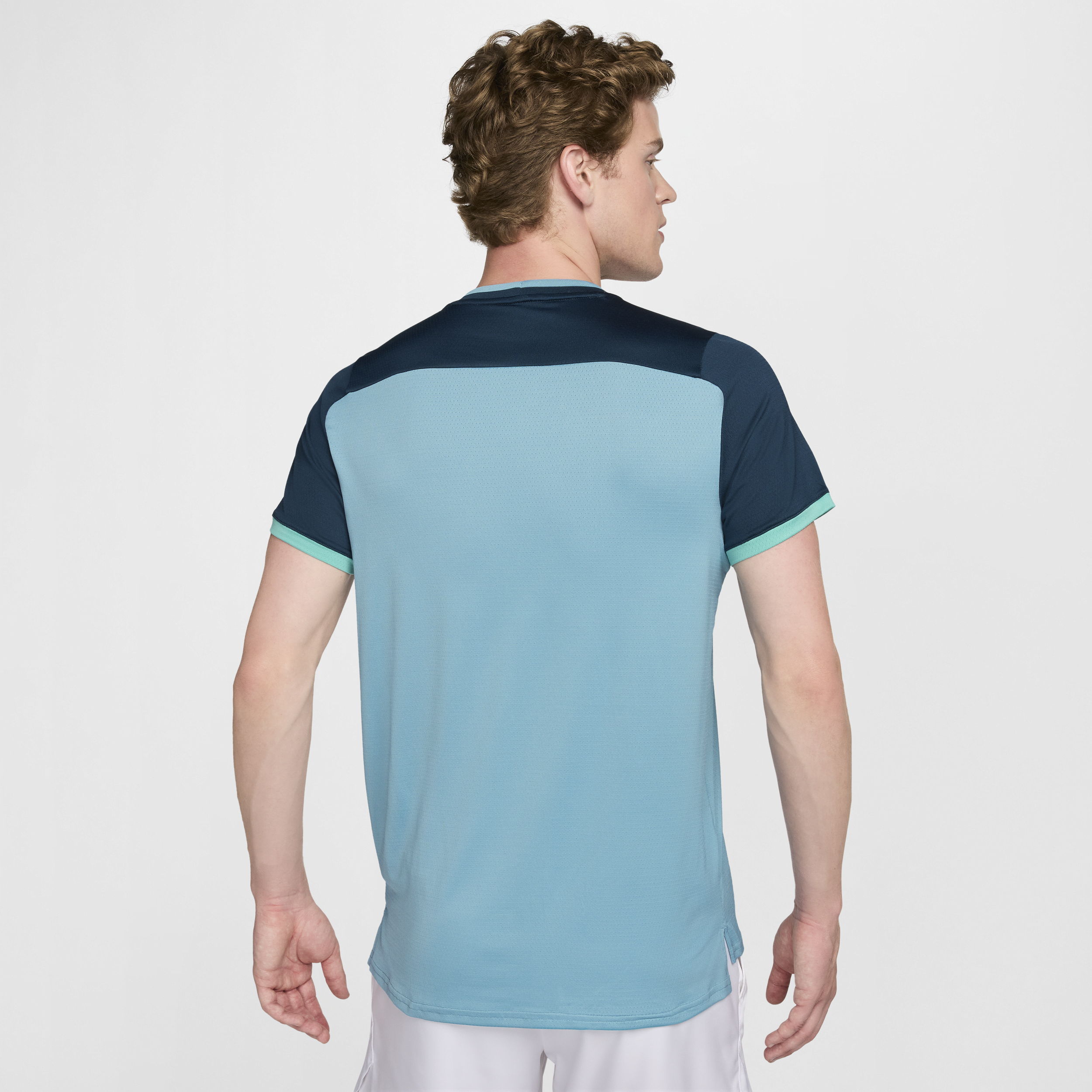 Haut de tennis Dri-FIT NikeCourt Advantage pour homme - Bleu