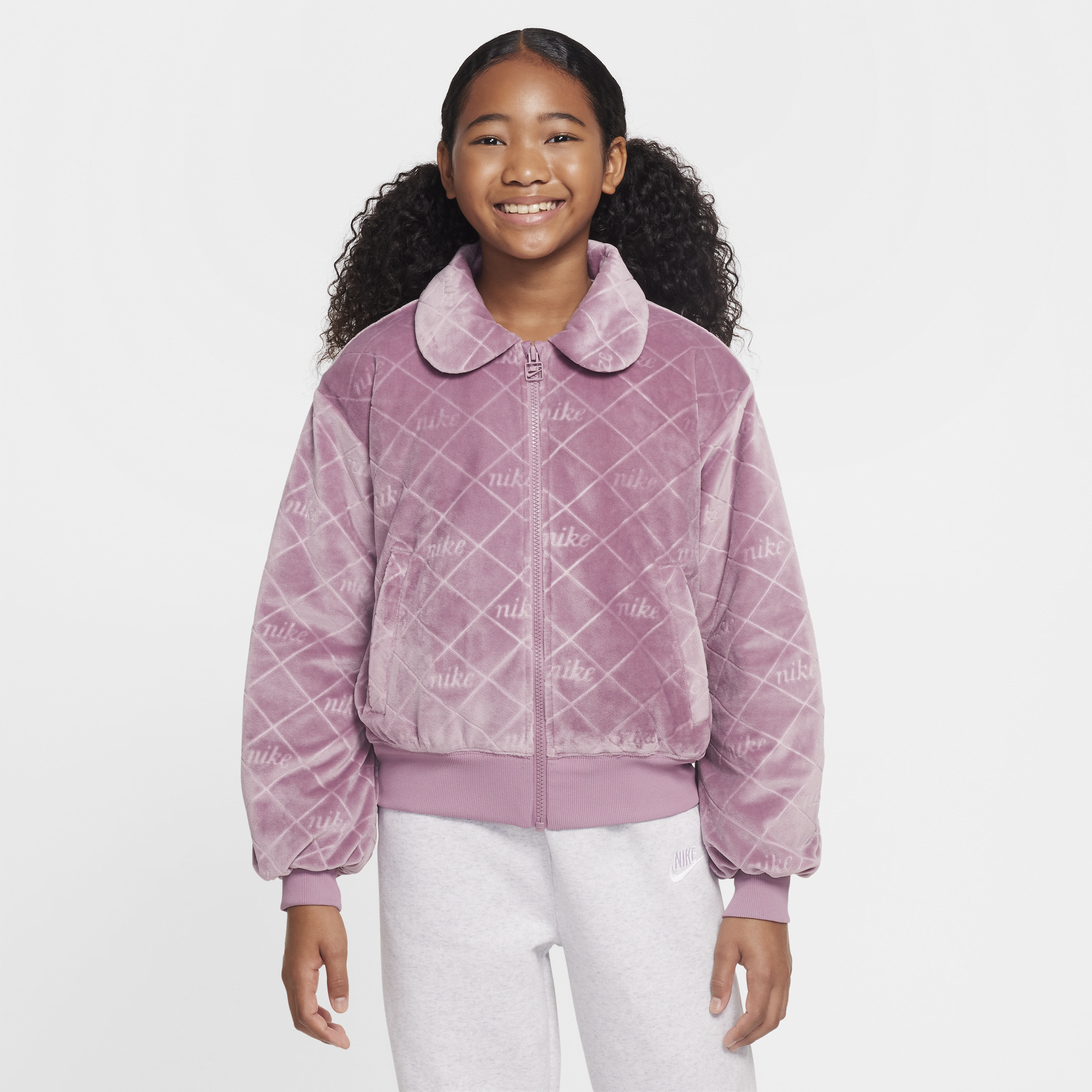 Veste Nike Sportswear pour ado (fille) - Pourpre