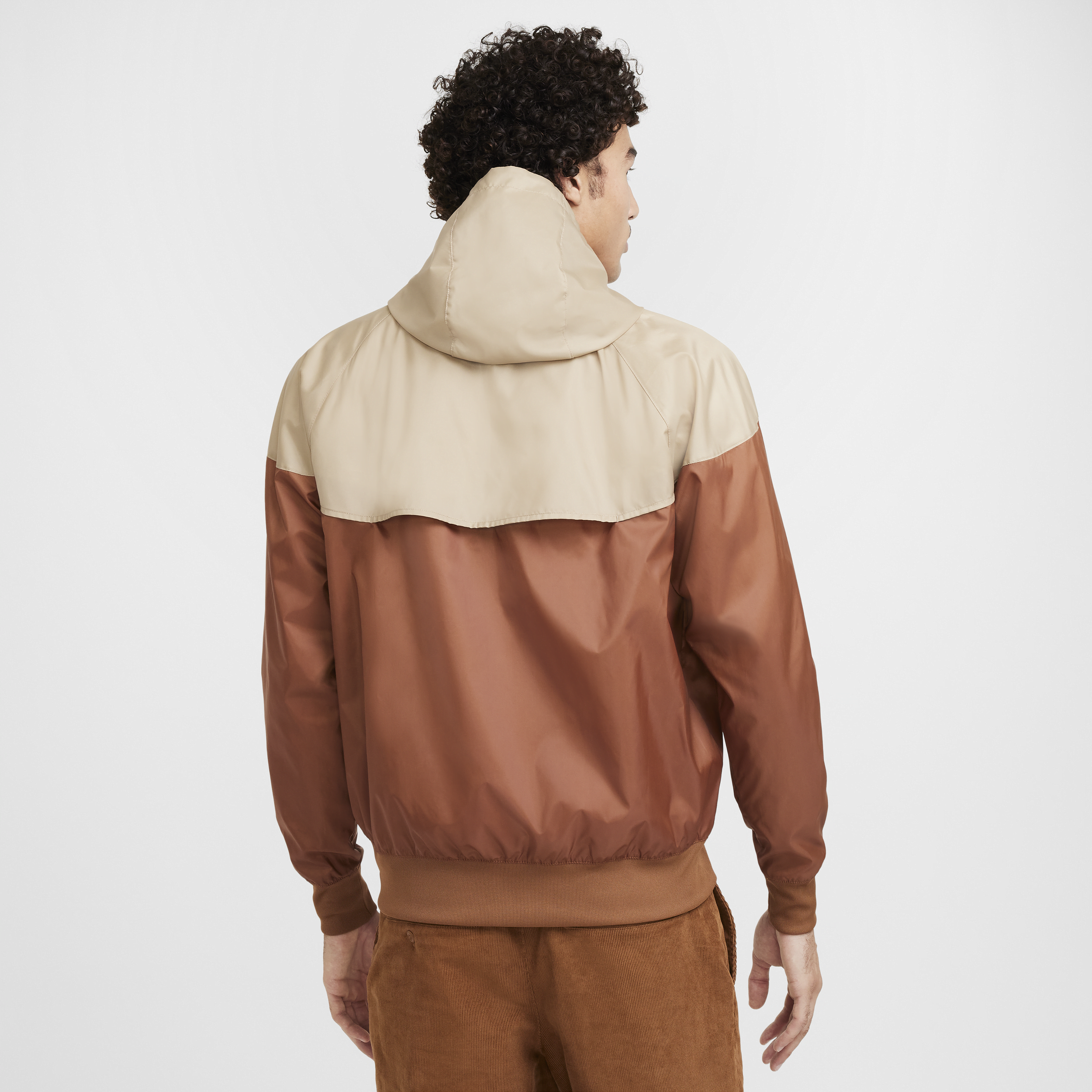 Veste à capuche Nike Sportswear Windrunner pour Homme - Marron