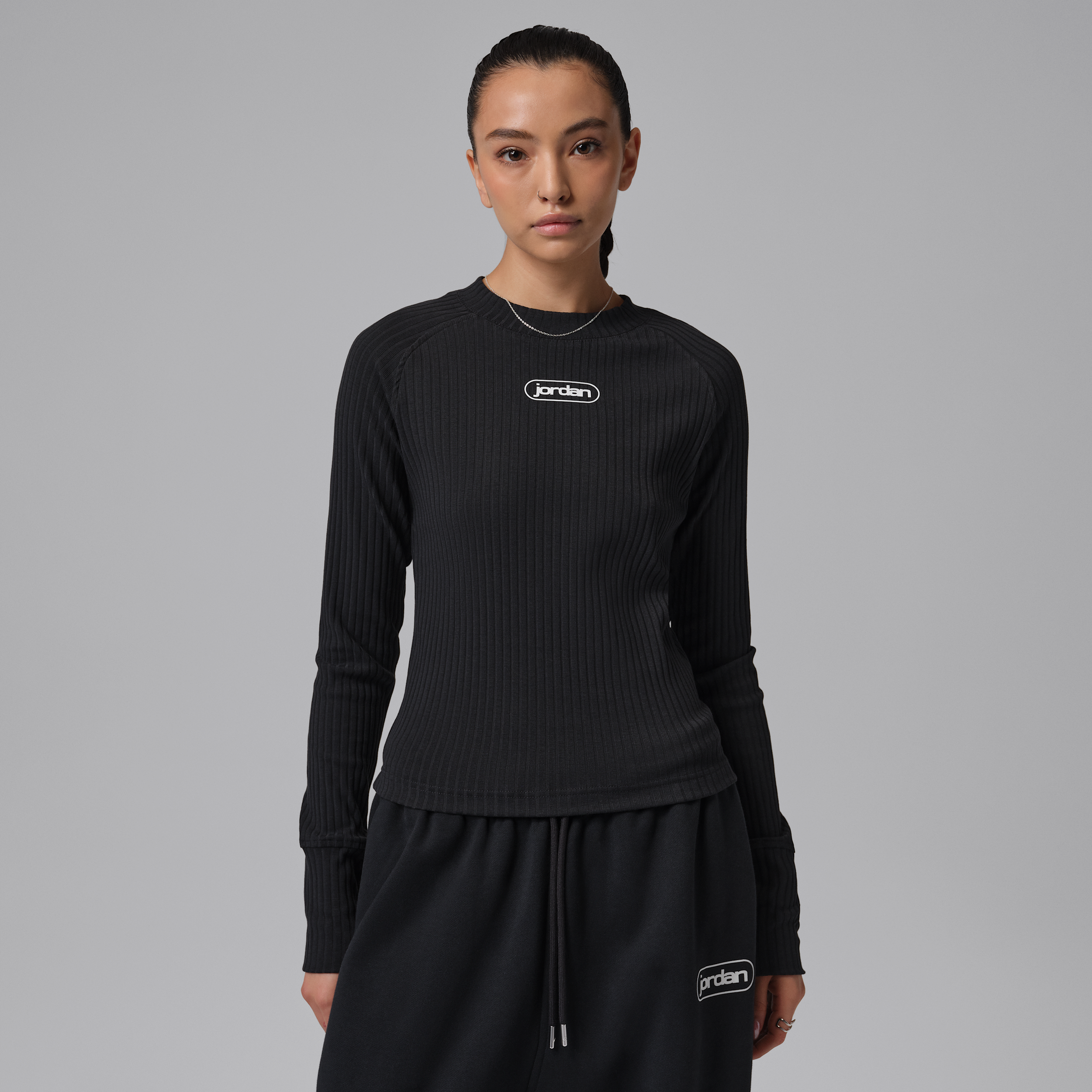Thumbnail - Jordan Flight Longsleeve (Damen) - Schwarz