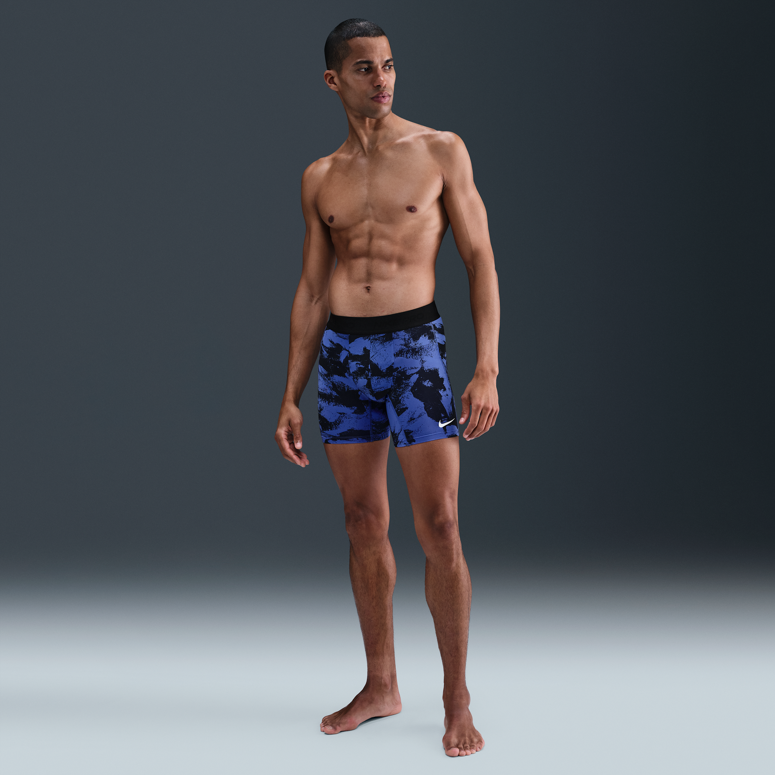Thumbnail - Nike Pro Dri-FIT Shorts (Herren) - Blau