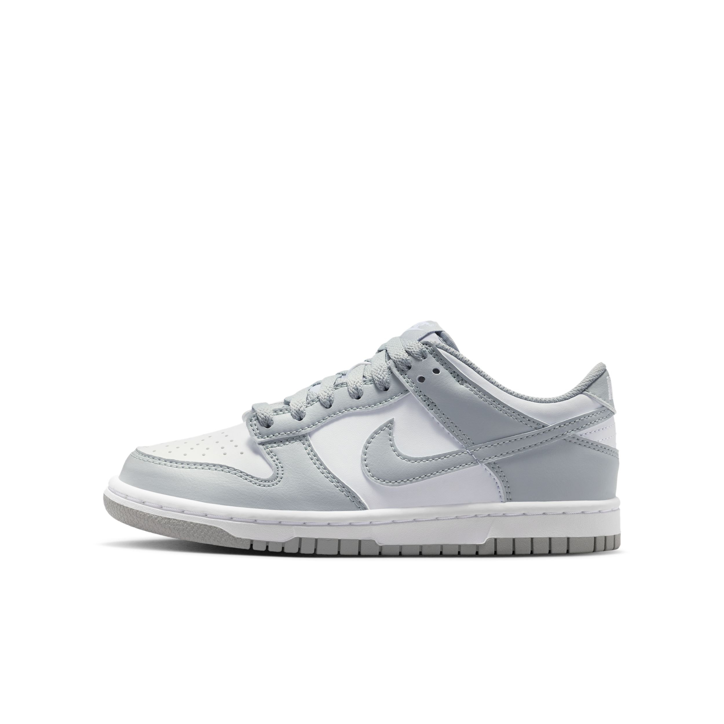 Nike Dunk Low kindersneaker wit