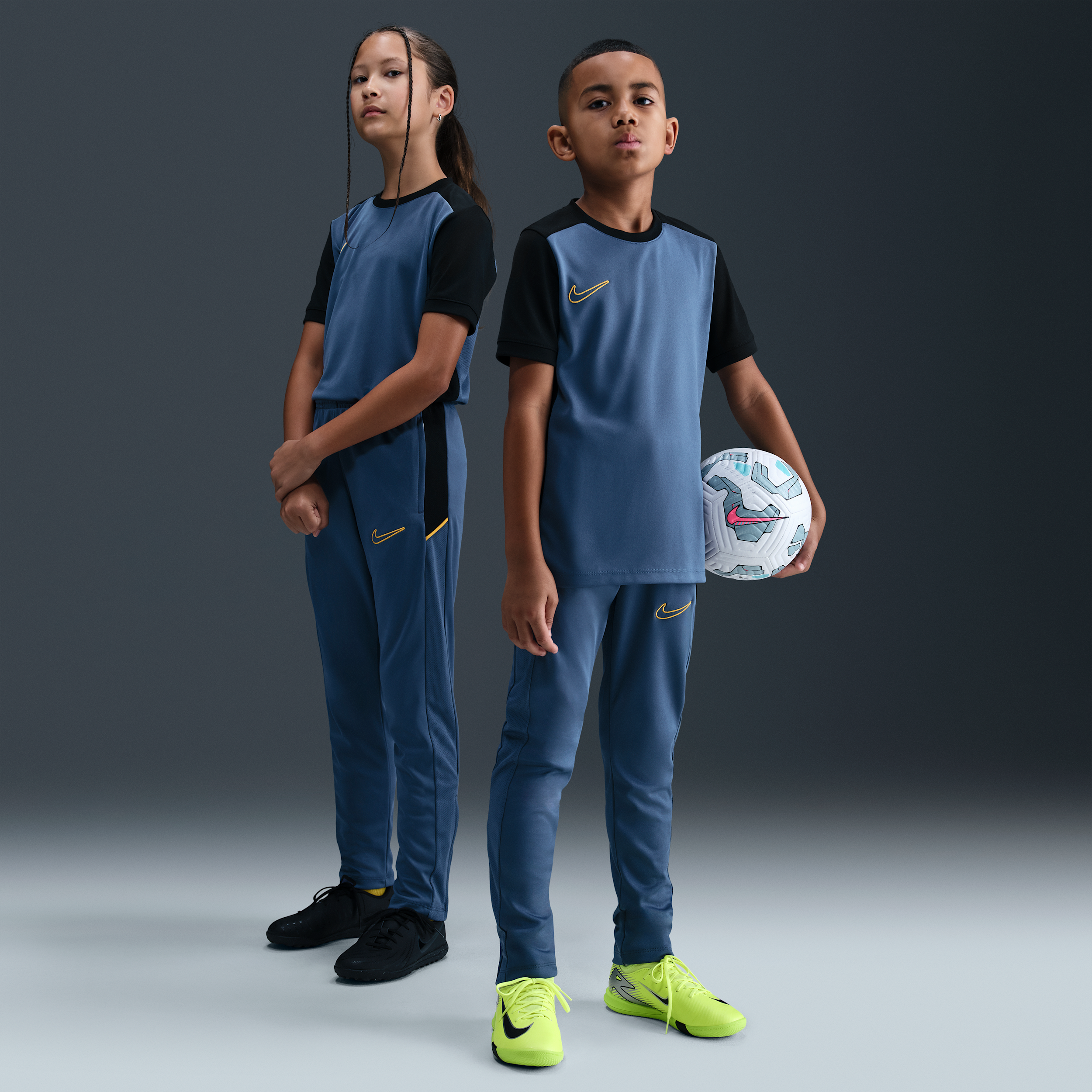 Nike Academy Voetbalbroek Met Dri-Fit Voor Kids - Blauw