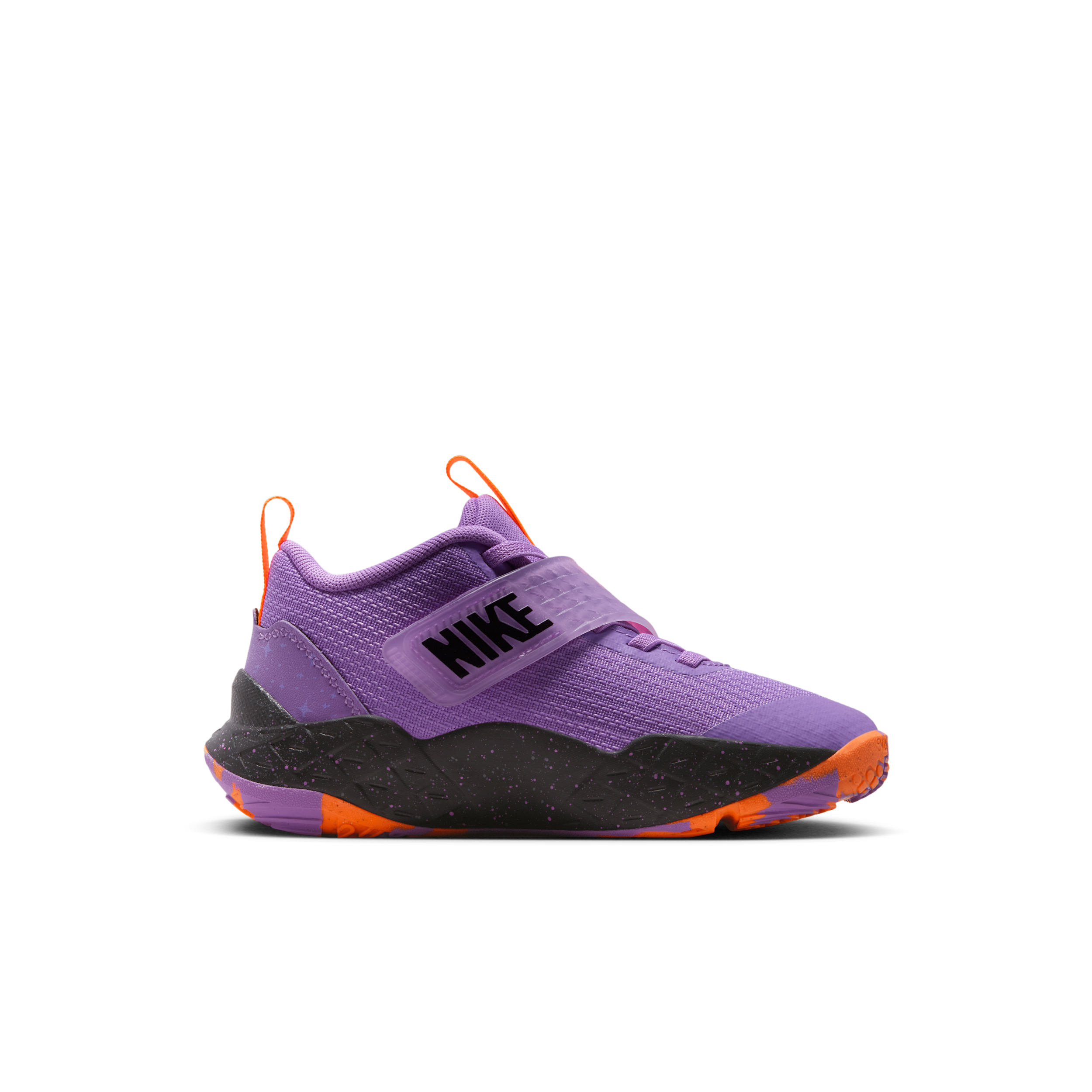 Thumbnail - Nike Team Hustle D 12 Schuh für jüngere Kinder - Lila