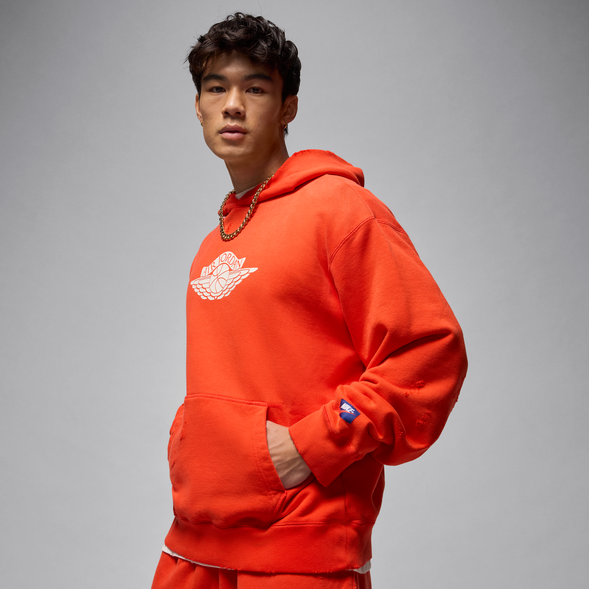 Jordan Rare Air Hoodie, rood