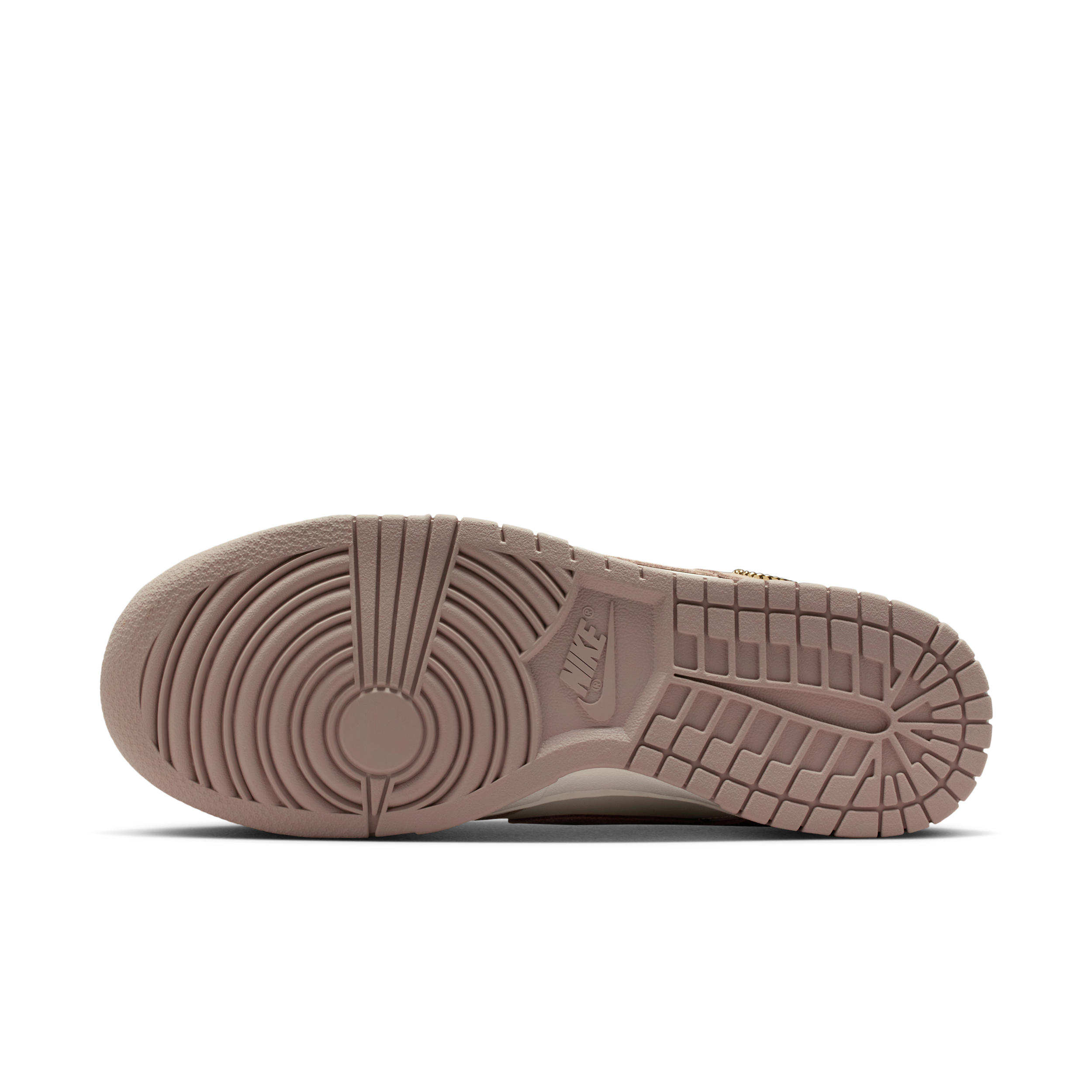 Nike Dunk Low Malt Gold Mini Swoosh (Women's) - IB4417-105