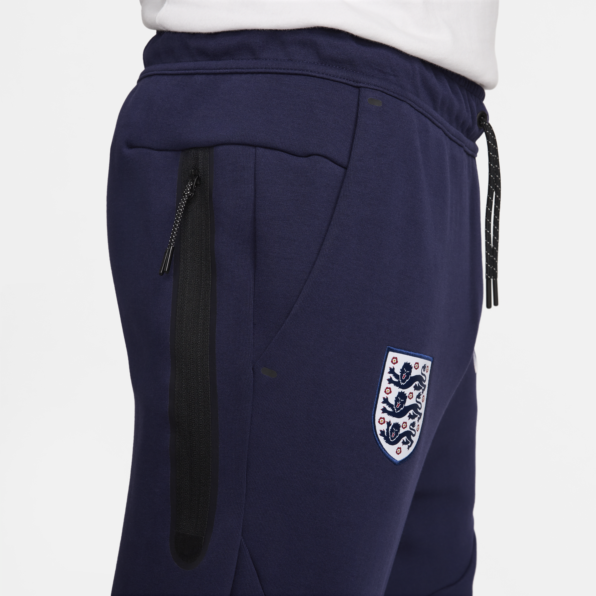 Nike Engeland Tech Fleece voetbalbroek voor heren Paars