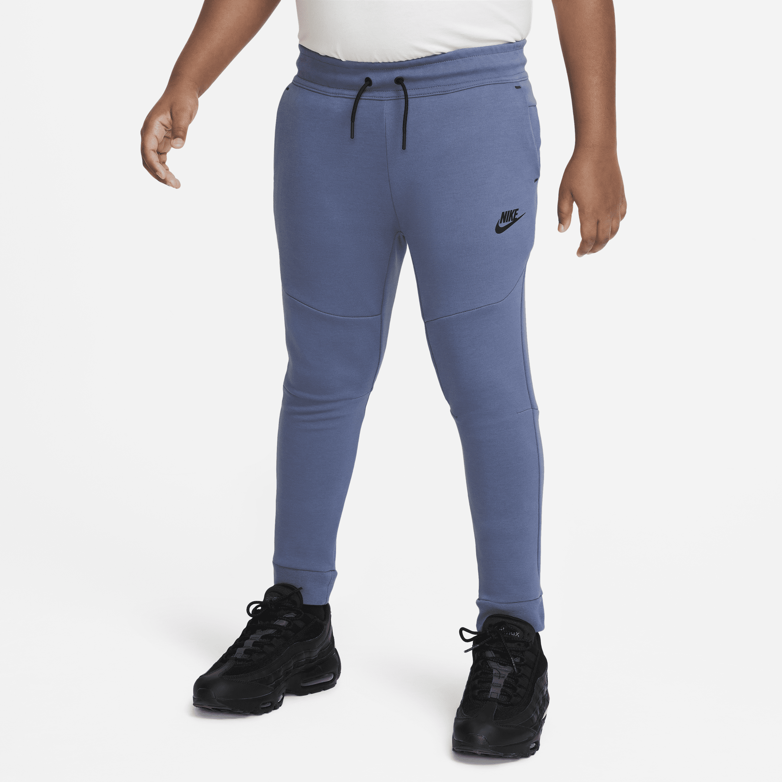 Nike Sportswear Tech Fleece Bukse Til Store Barn (Gutt) (Utvidet Størrelse) - Blå