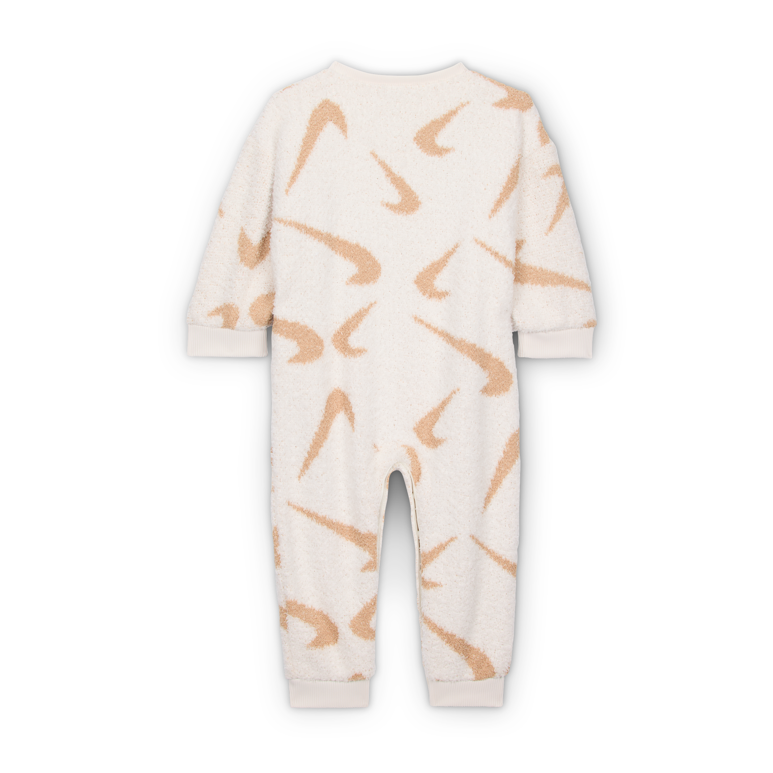 Thumbnail - Nike Bouclé Jacquard-Overall für Babys (12–24 M) - Weiß