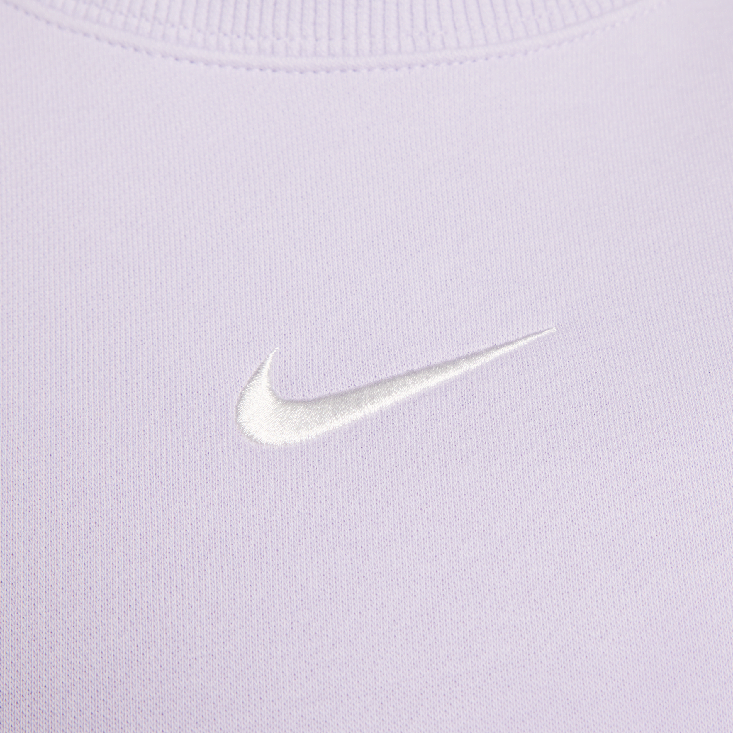 Nike Sportswear Phoenix Fleece Oversized sweatshirt met ronde hals voor dames Paars