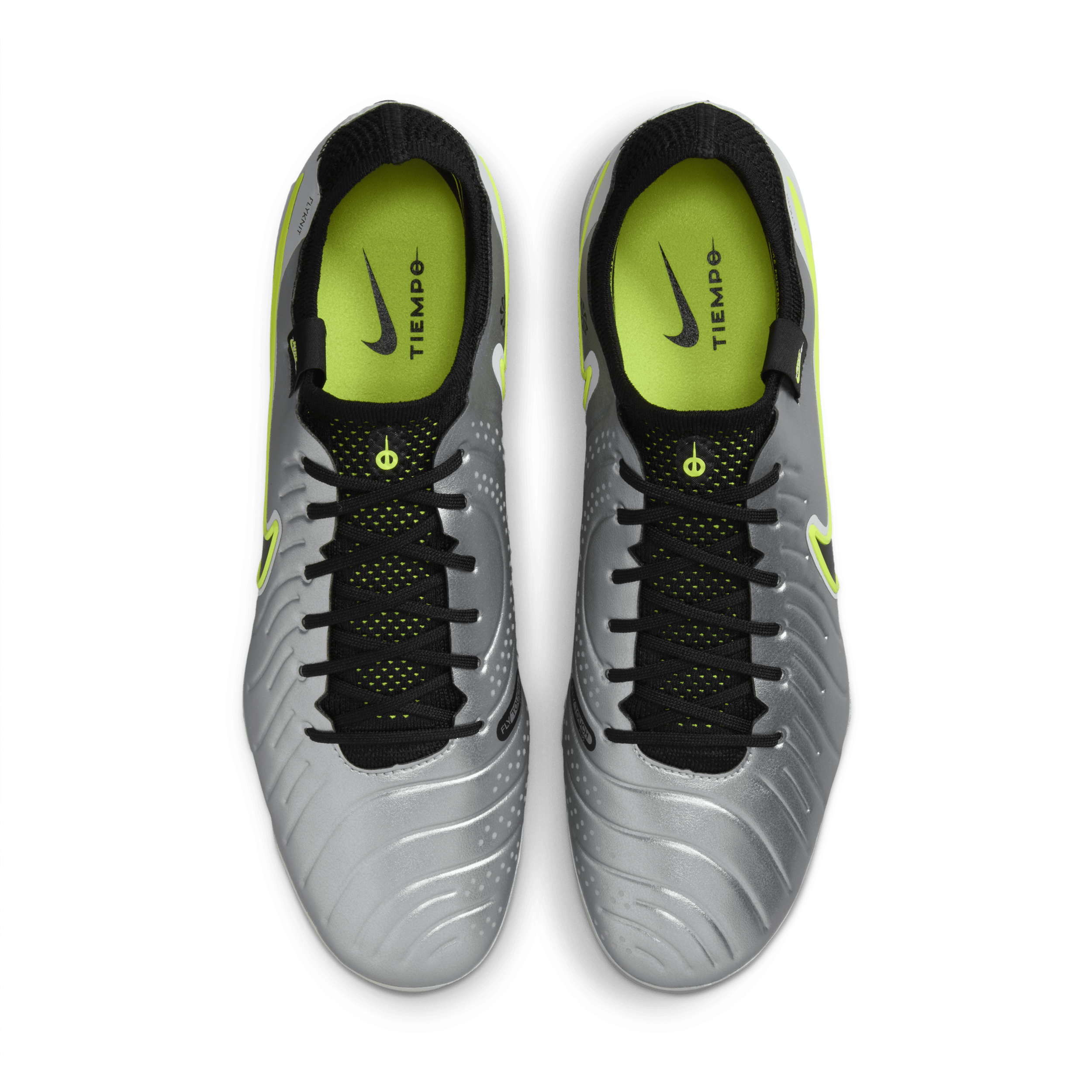 Chaussure de foot à crampons pour terrain synthétique Nike Tiempo Legend 10 Elite - Gris