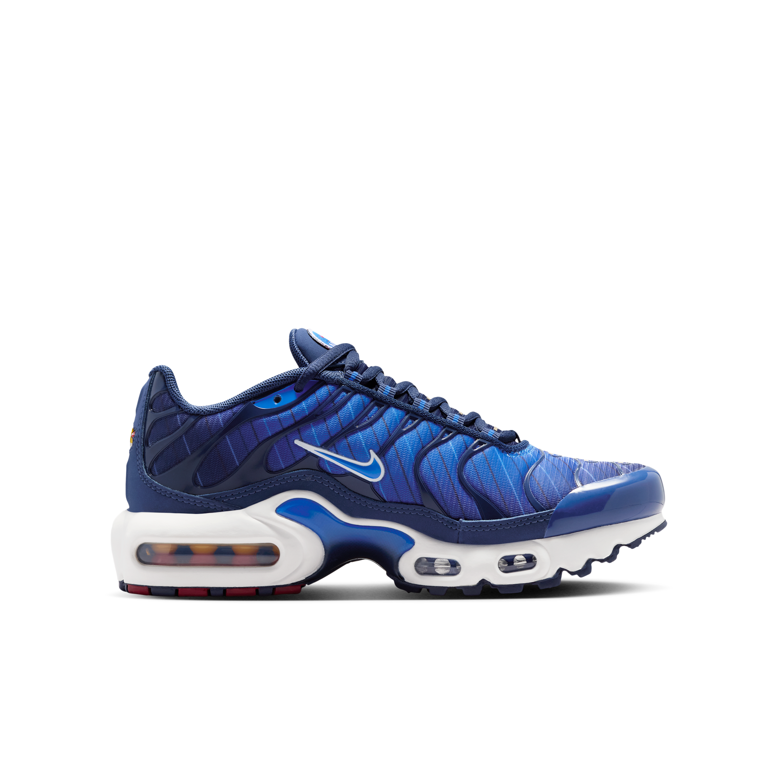 Nike Air Max Plus SE-sko til større børn - blå - II7204-400