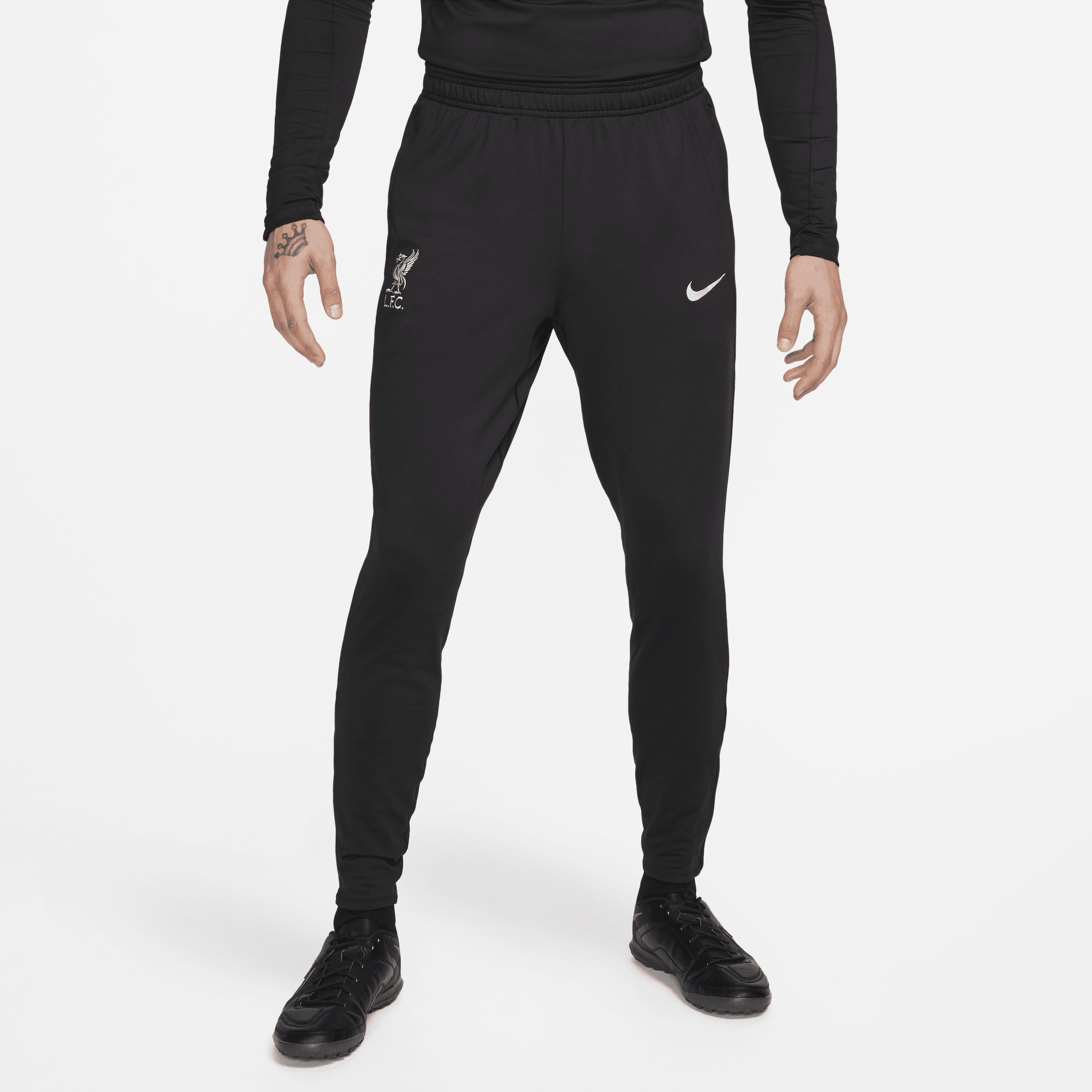 Pantalon de foot en maille Nike Dri-FIT Liverpool FC Strike pour homme - Noir