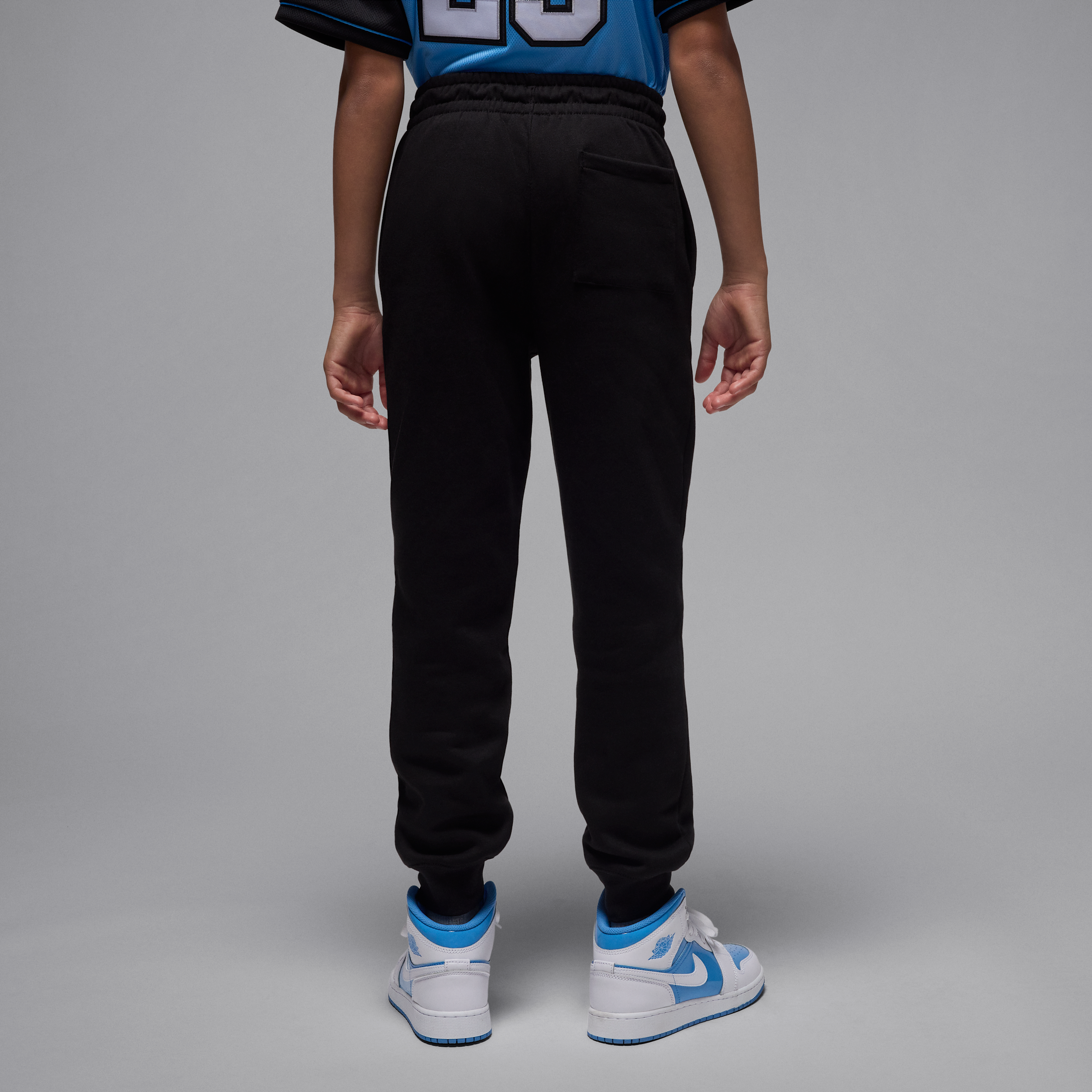 Thumbnail - Jordan Brooklyn Fleece-Hose (ältere Kinder) - Schwarz