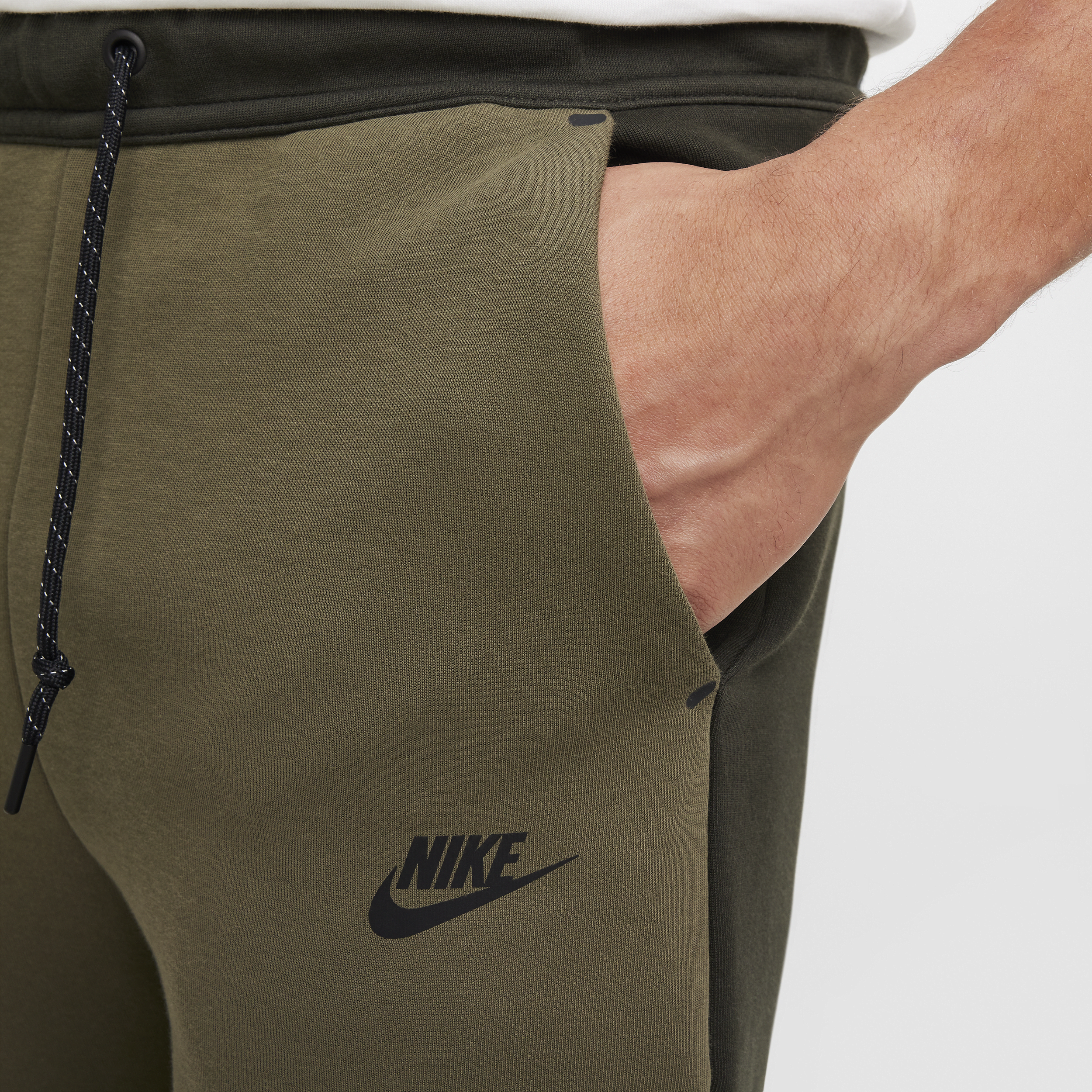 Pantalon de jogging en tissu Fleece Nike Tech pour homme - Vert