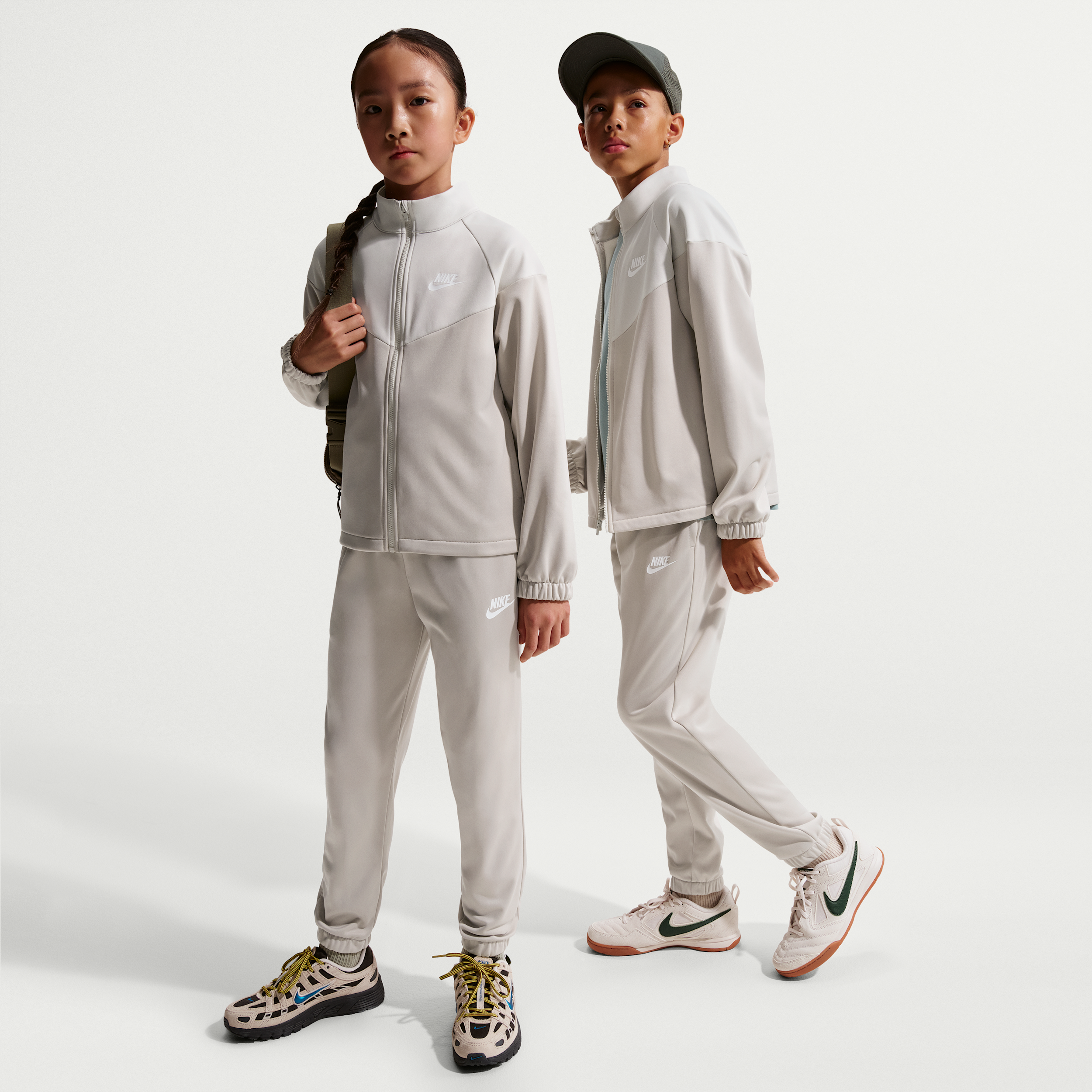 Nike Older Kids Dri-FIT Tracksuit - Brown - Polyester